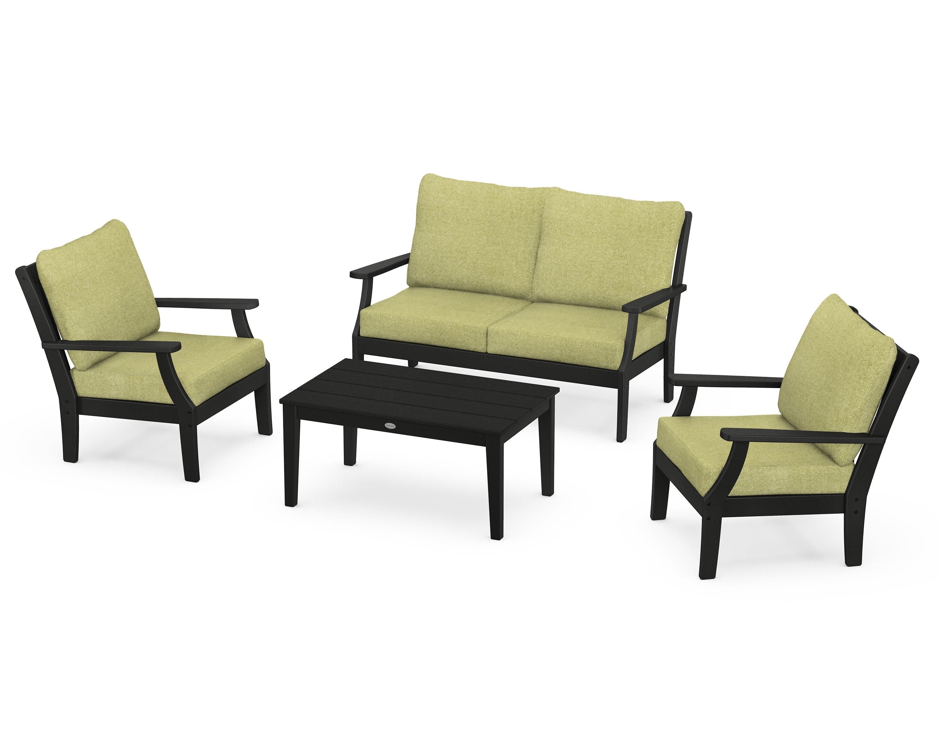Braxton 4-Piece Deep Seating Chair Set