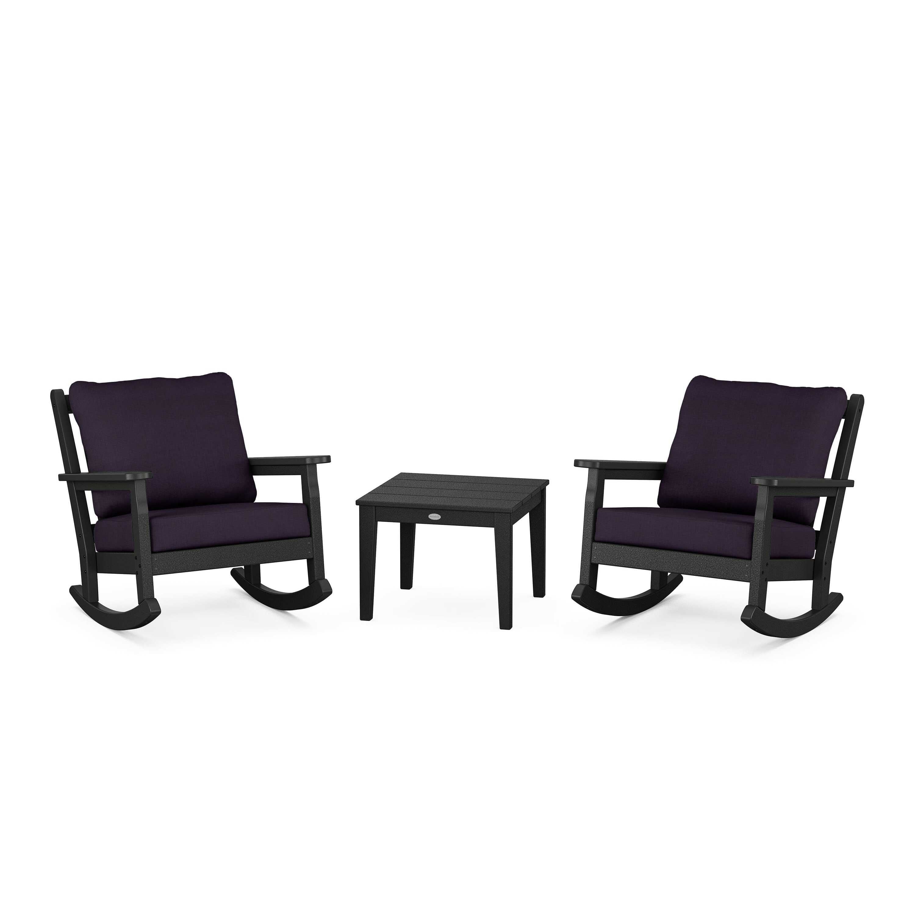 Chippendale 3-Piece Deep Seating Rocker Set