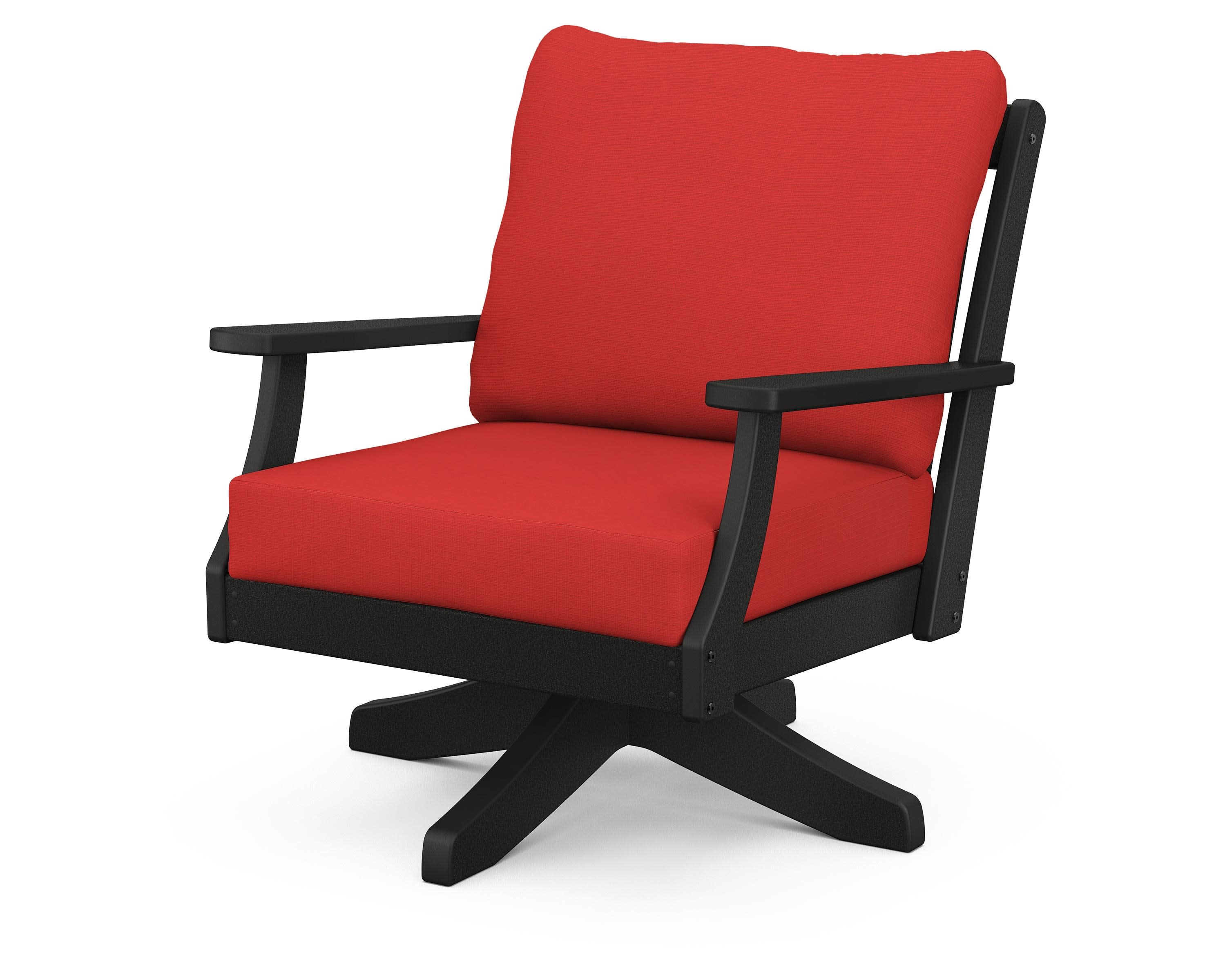 Braxton Deep Seating Swivel Chair