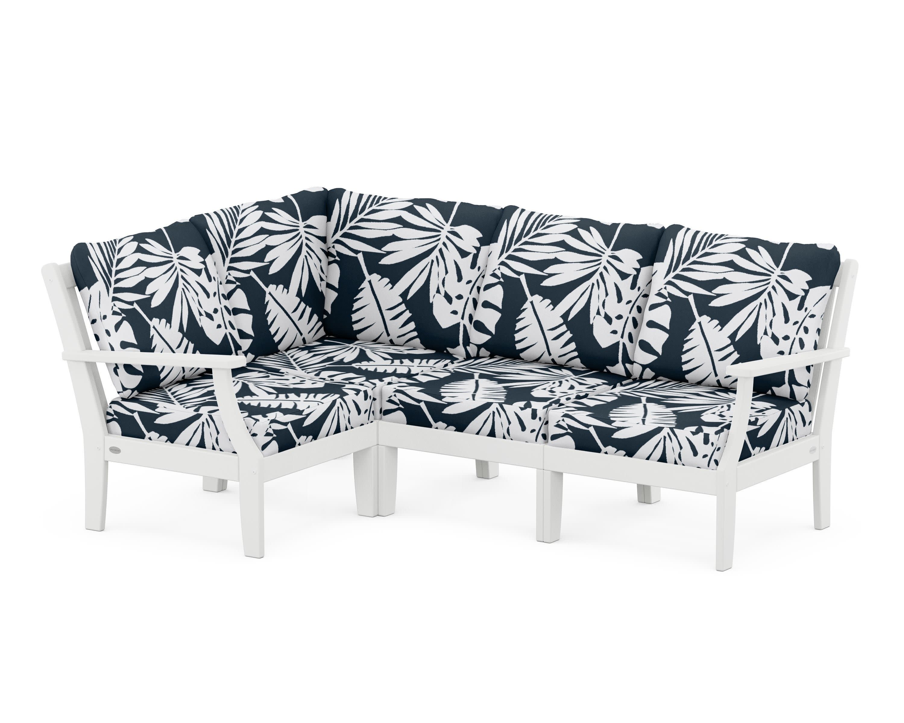 Braxton Modular 4-Piece Deep Seating Set