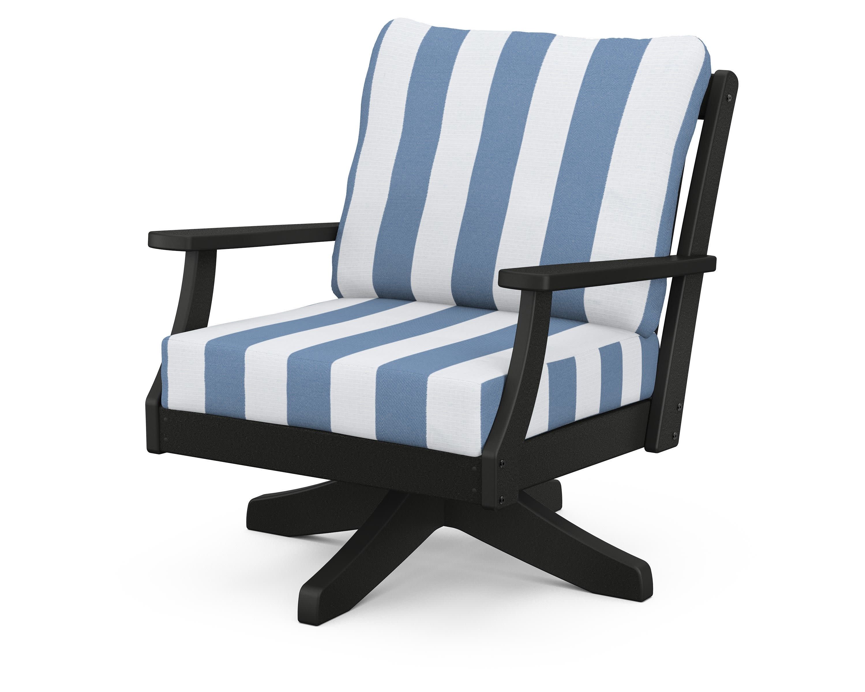 Braxton Deep Seating Swivel Chair