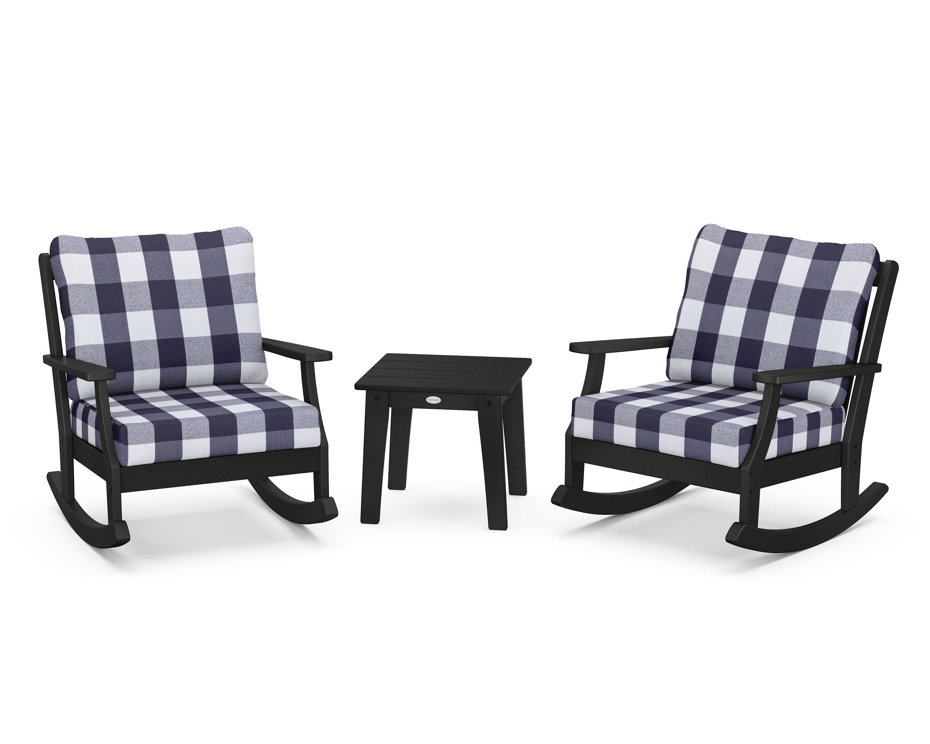 Braxton 3-Piece Deep Seating Rocker Set