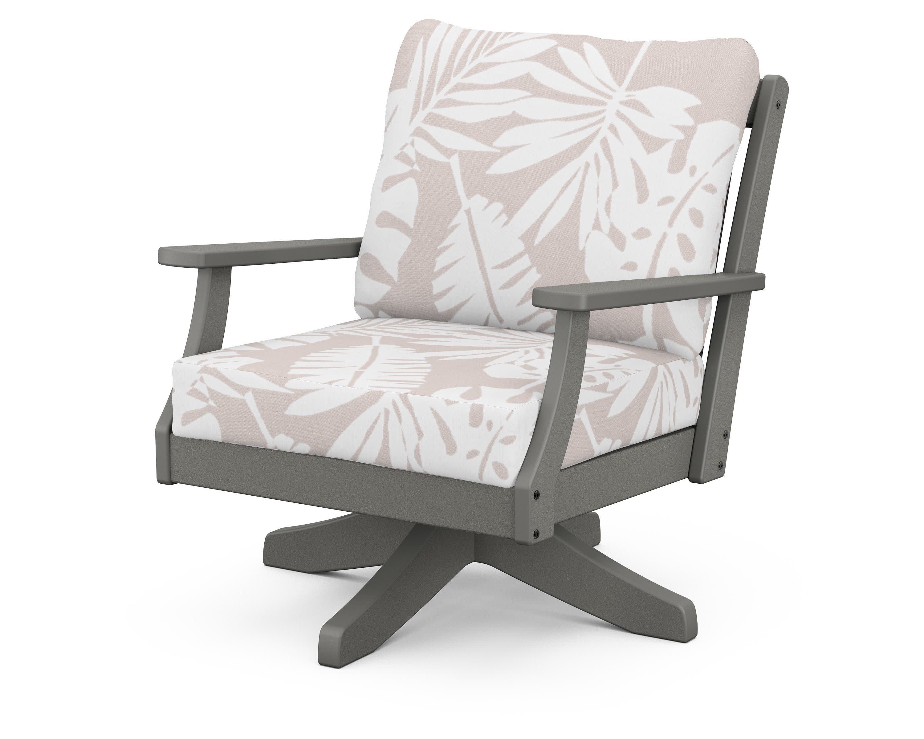 Braxton Deep Seating Swivel Chair