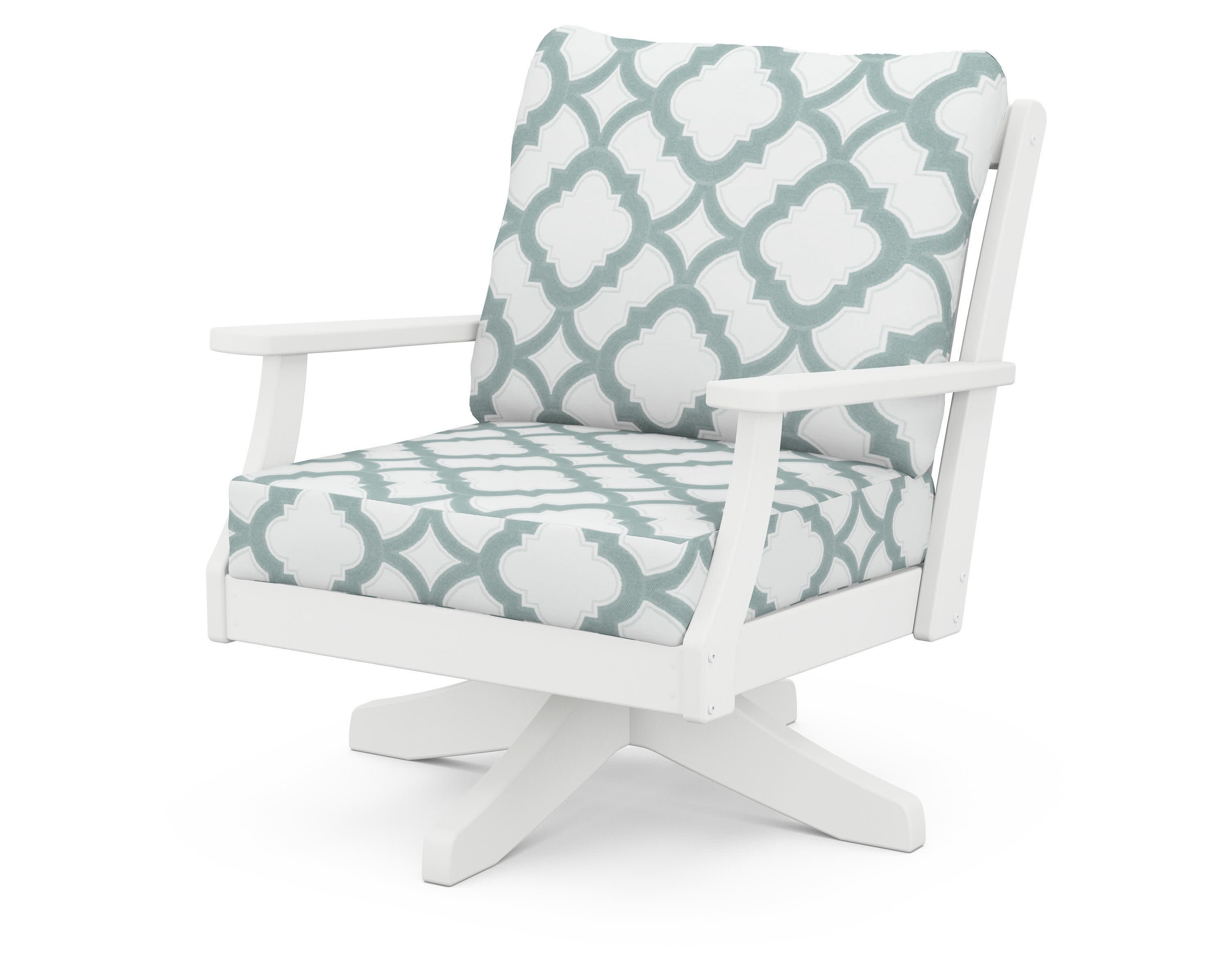 Braxton Deep Seating Swivel Chair