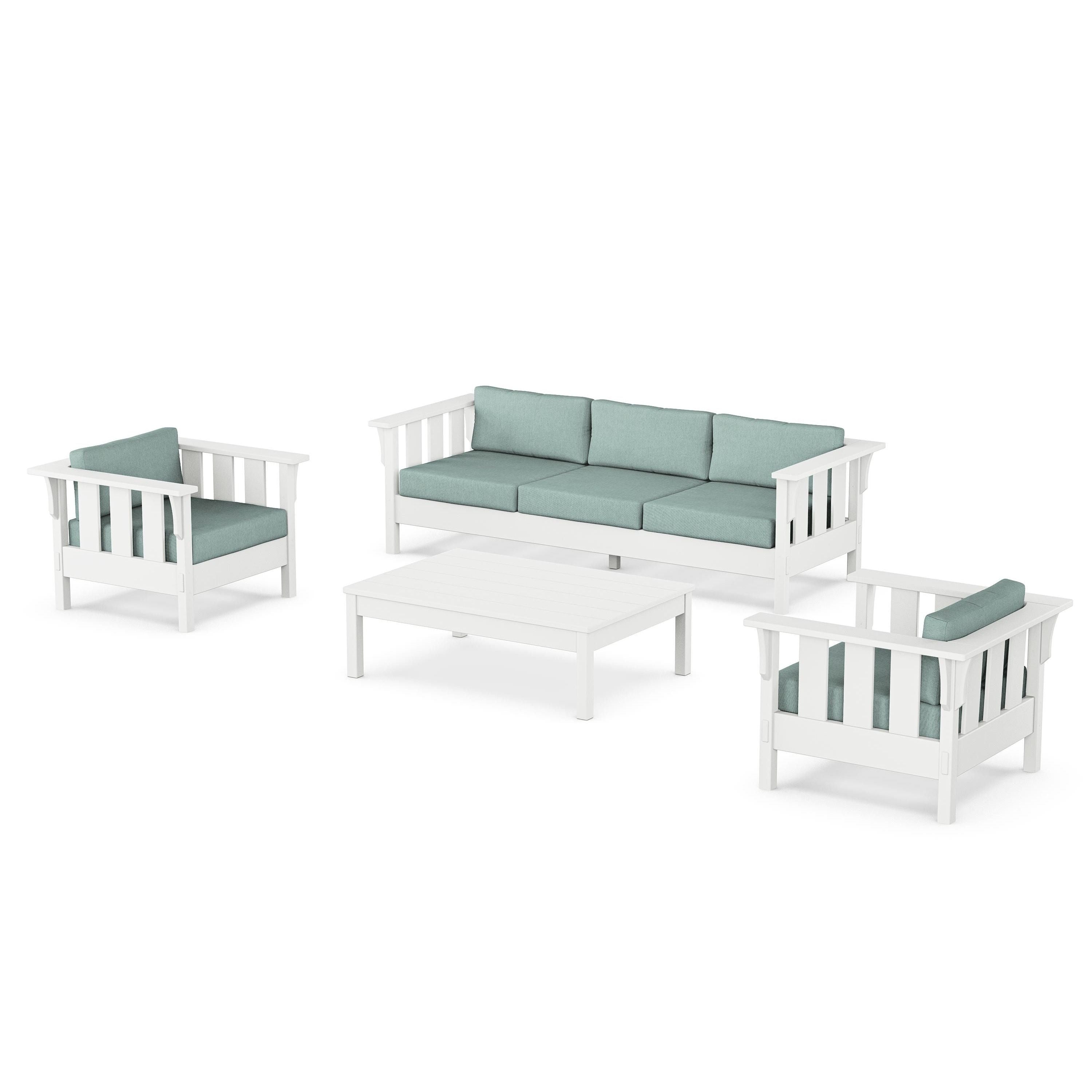 Acadia 4-Piece Deep Seating Set with Sofa
