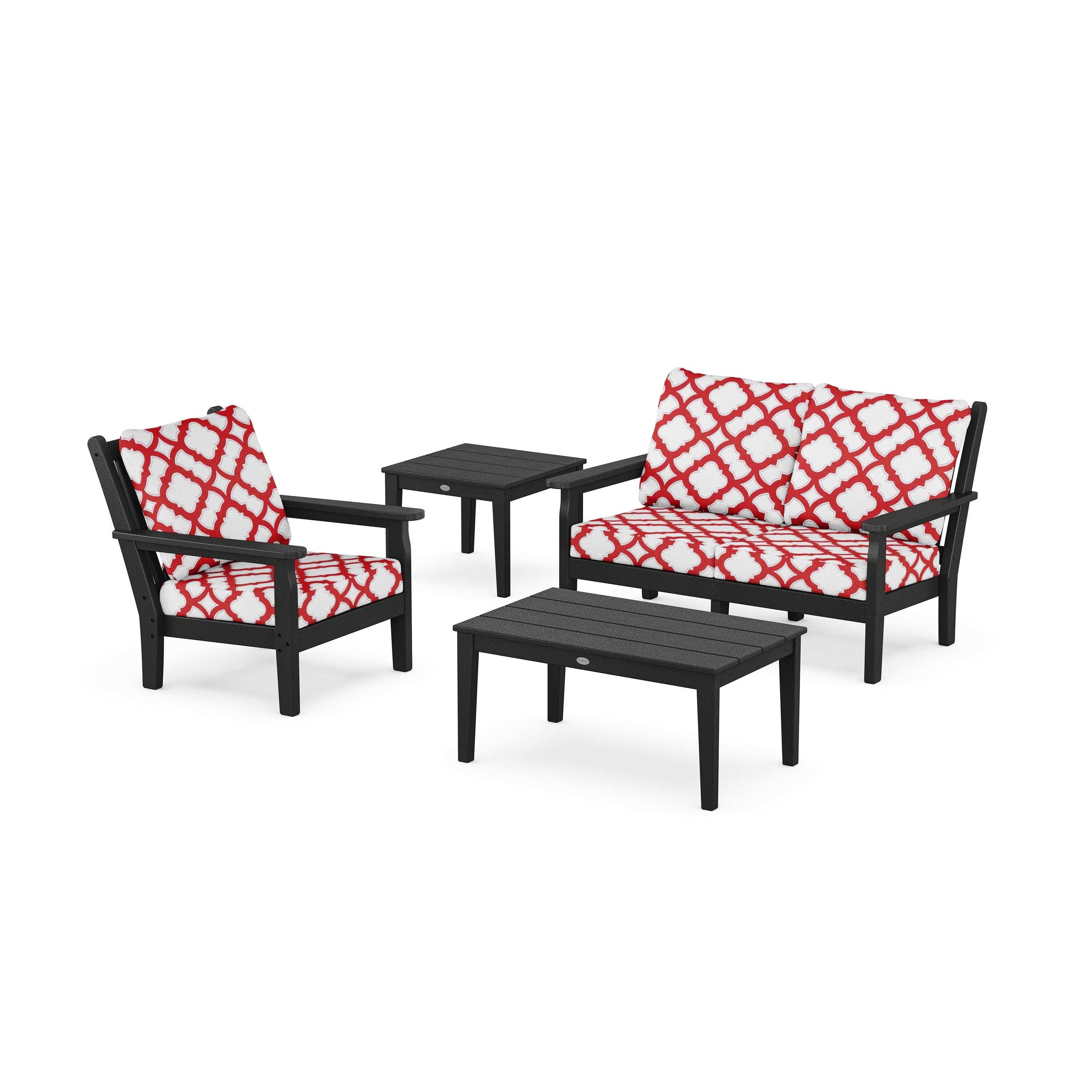Chippendale 4-Piece Deep Seating Set
