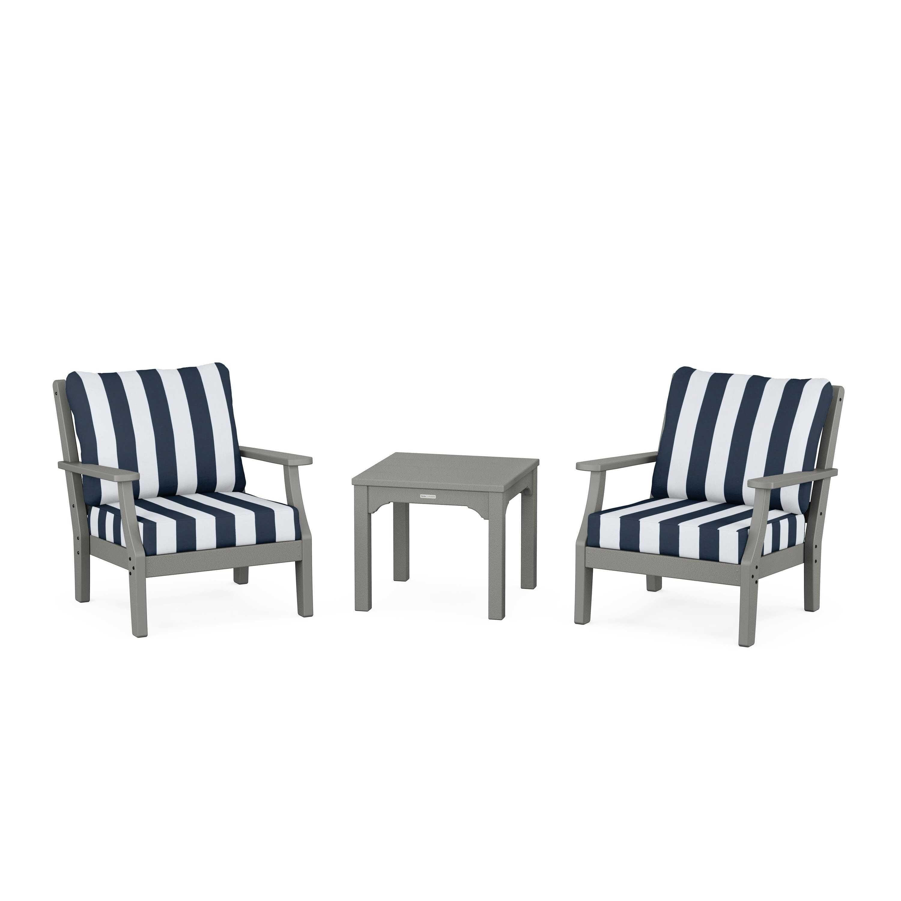 Chinoiserie 3-Piece Deep Seating Set