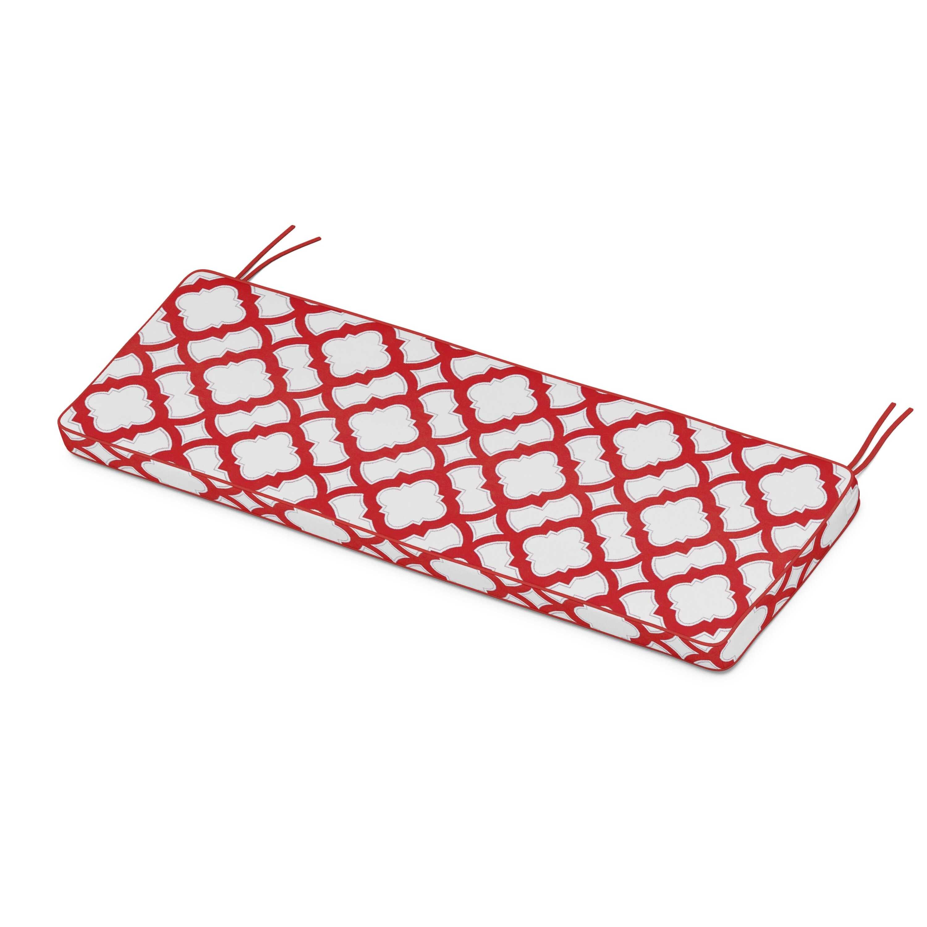 Chinoiserie Bench Seat Cushion