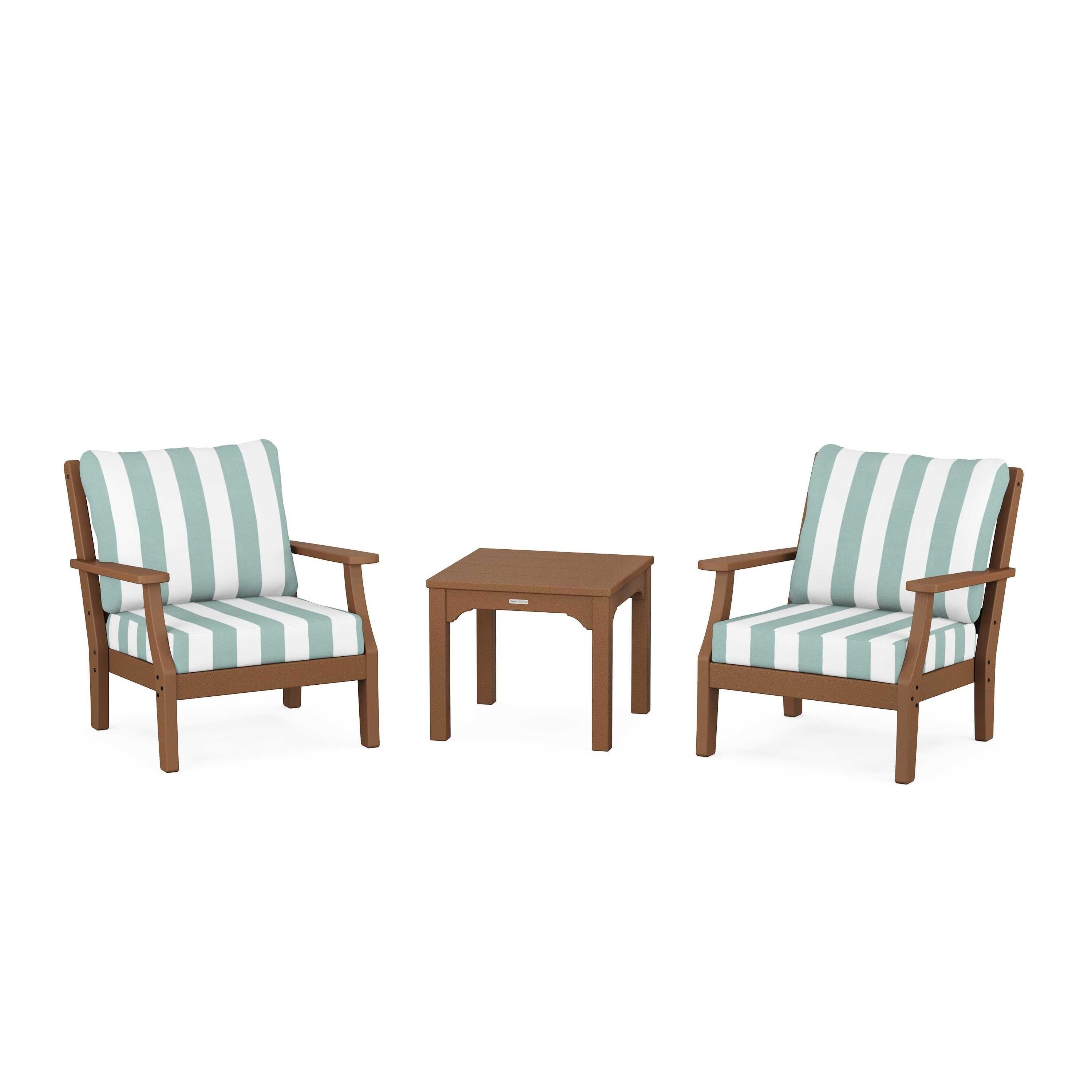 Chinoiserie 3-Piece Deep Seating Set