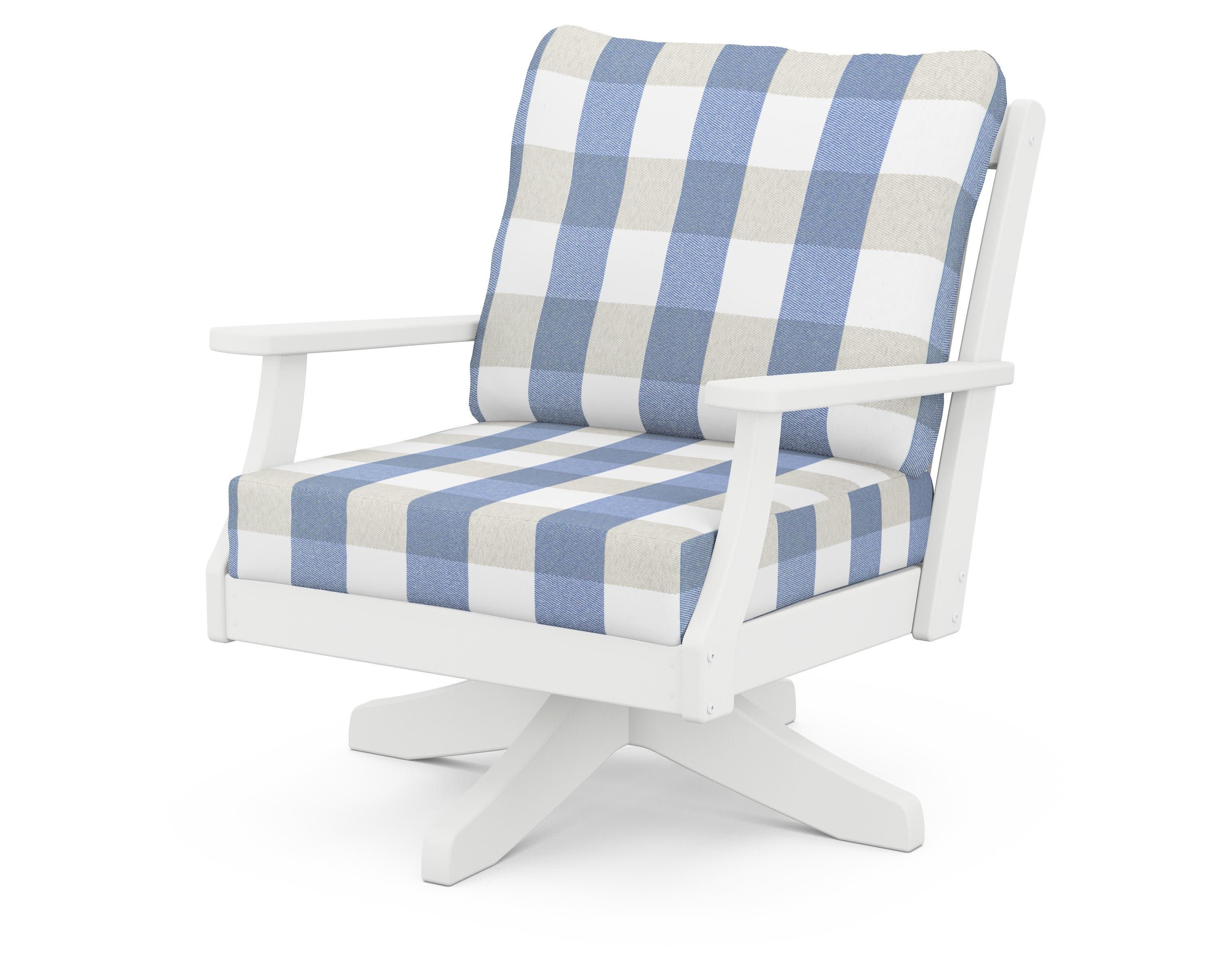 Braxton Deep Seating Swivel Chair