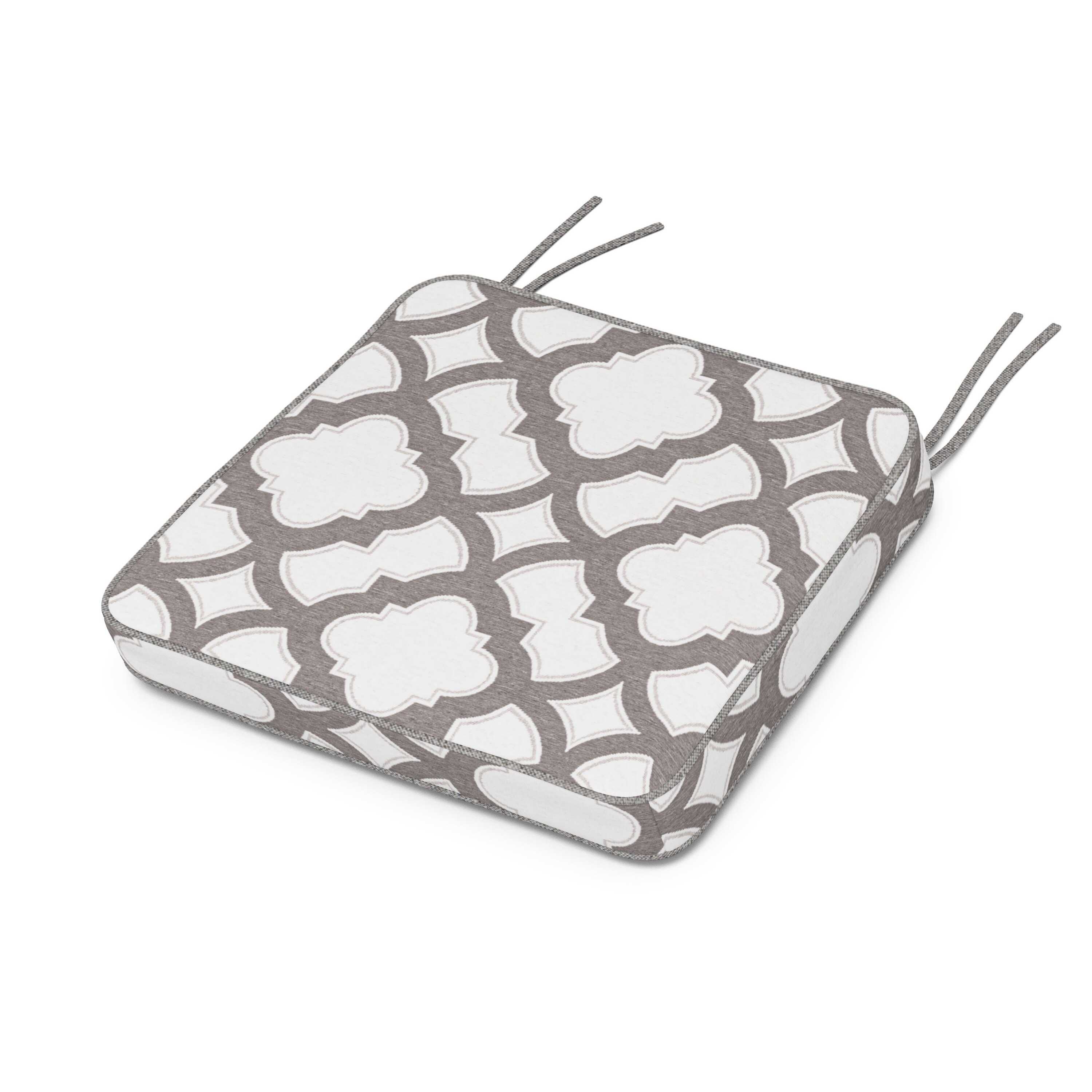 Chinoiserie Arm Chair Seat Cushion