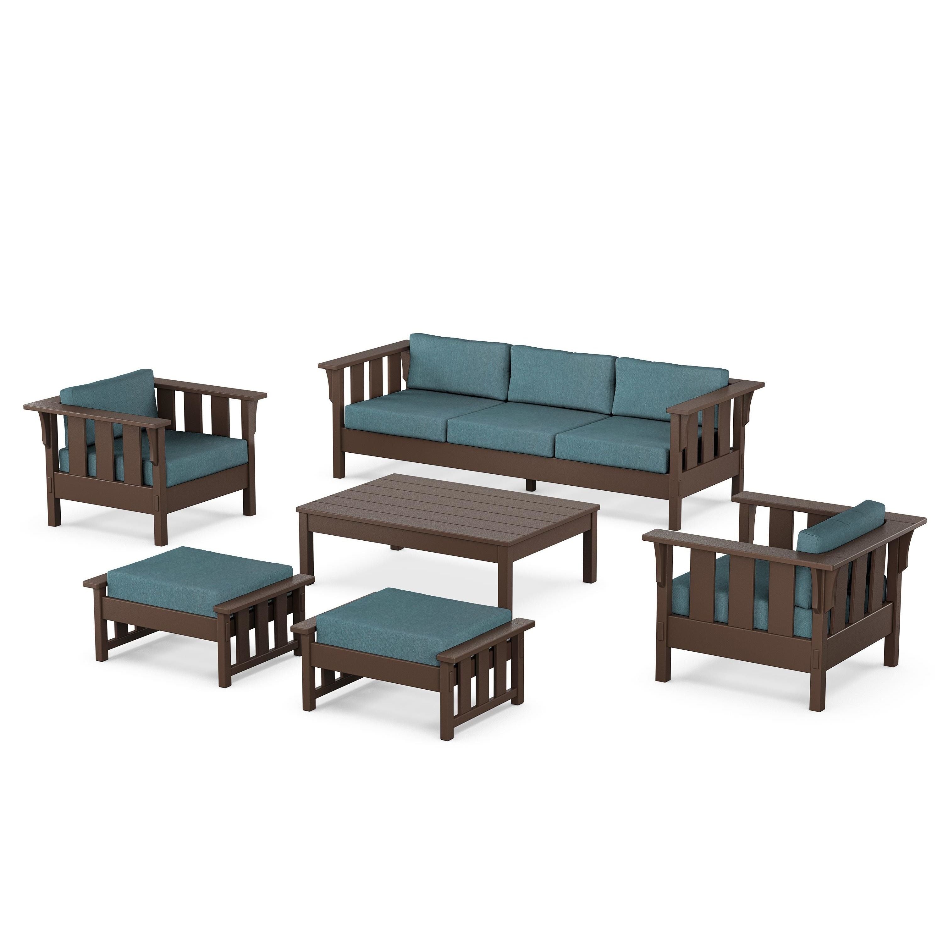 Acadia 6-Piece Lounge Sofa Set