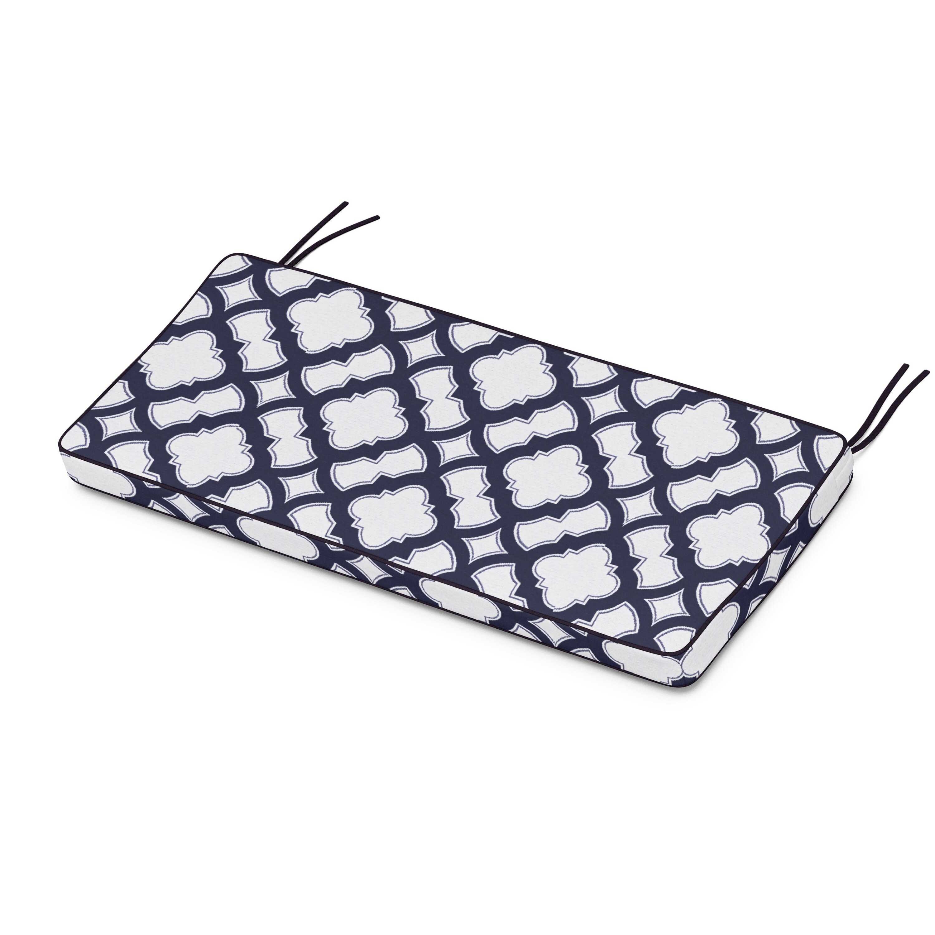 Chinoiserie Bench Seat Cushion