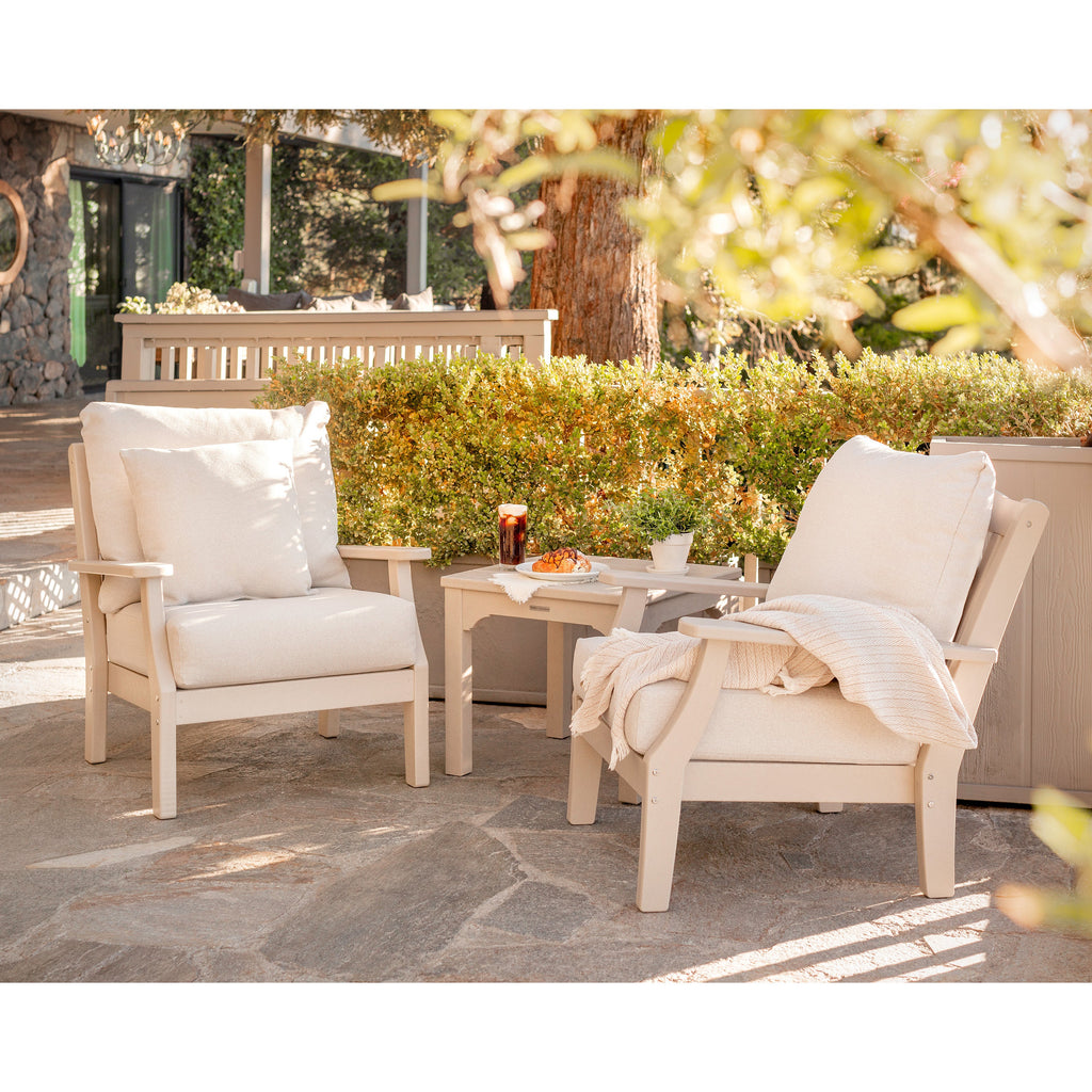 Chinoiserie 3-Piece Deep Seating Set
