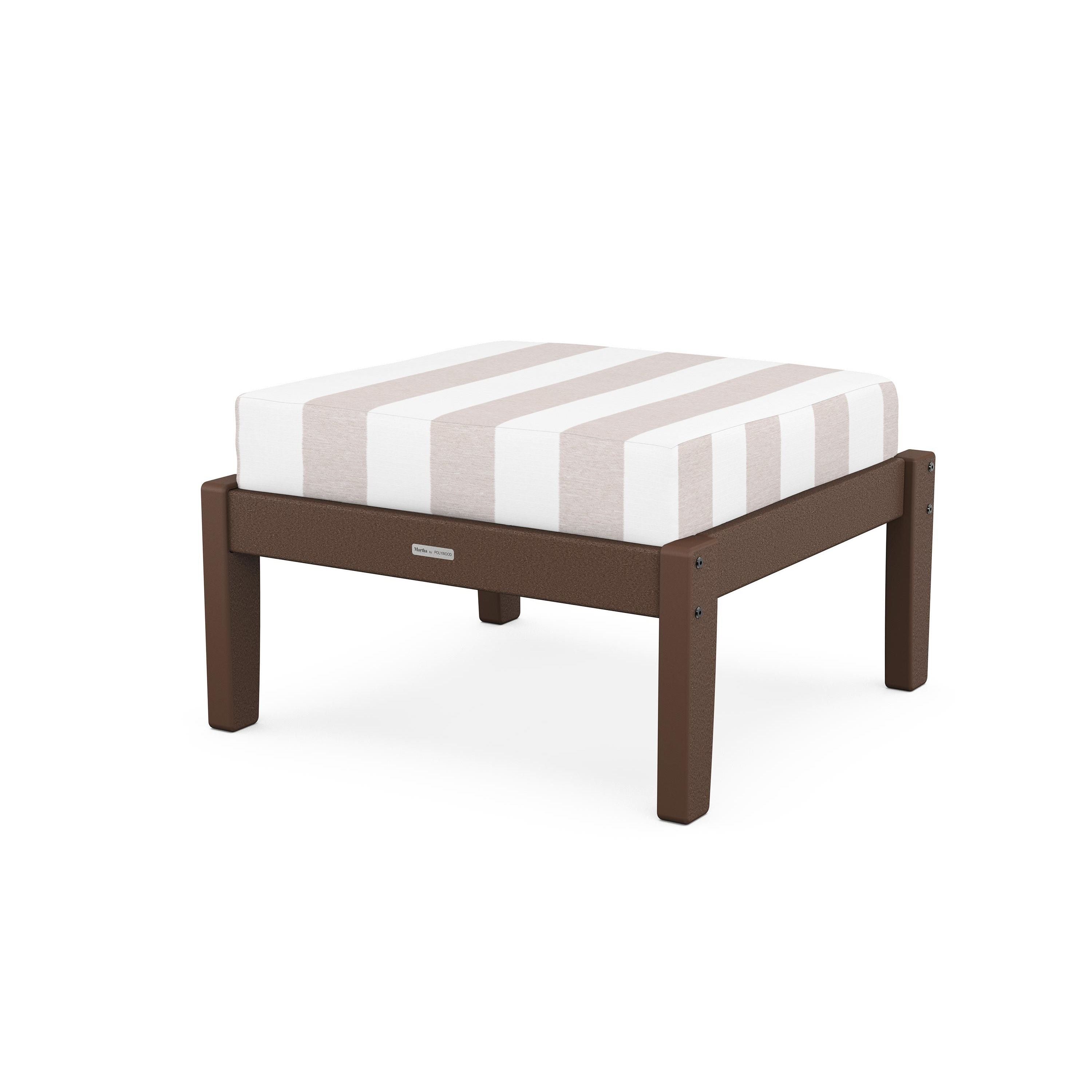 Chinoiserie Deep Seating Ottoman