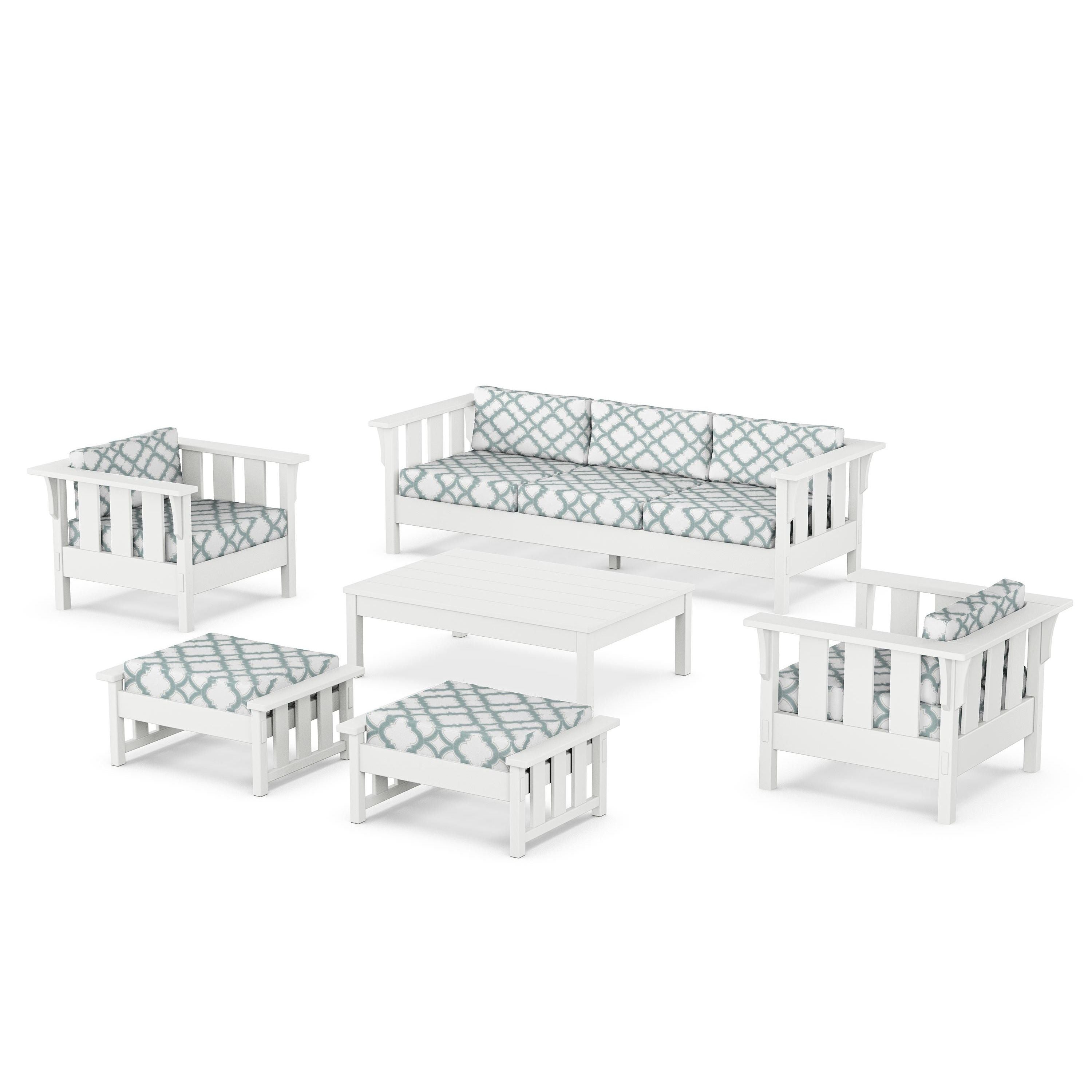 Acadia 6-Piece Lounge Sofa Set