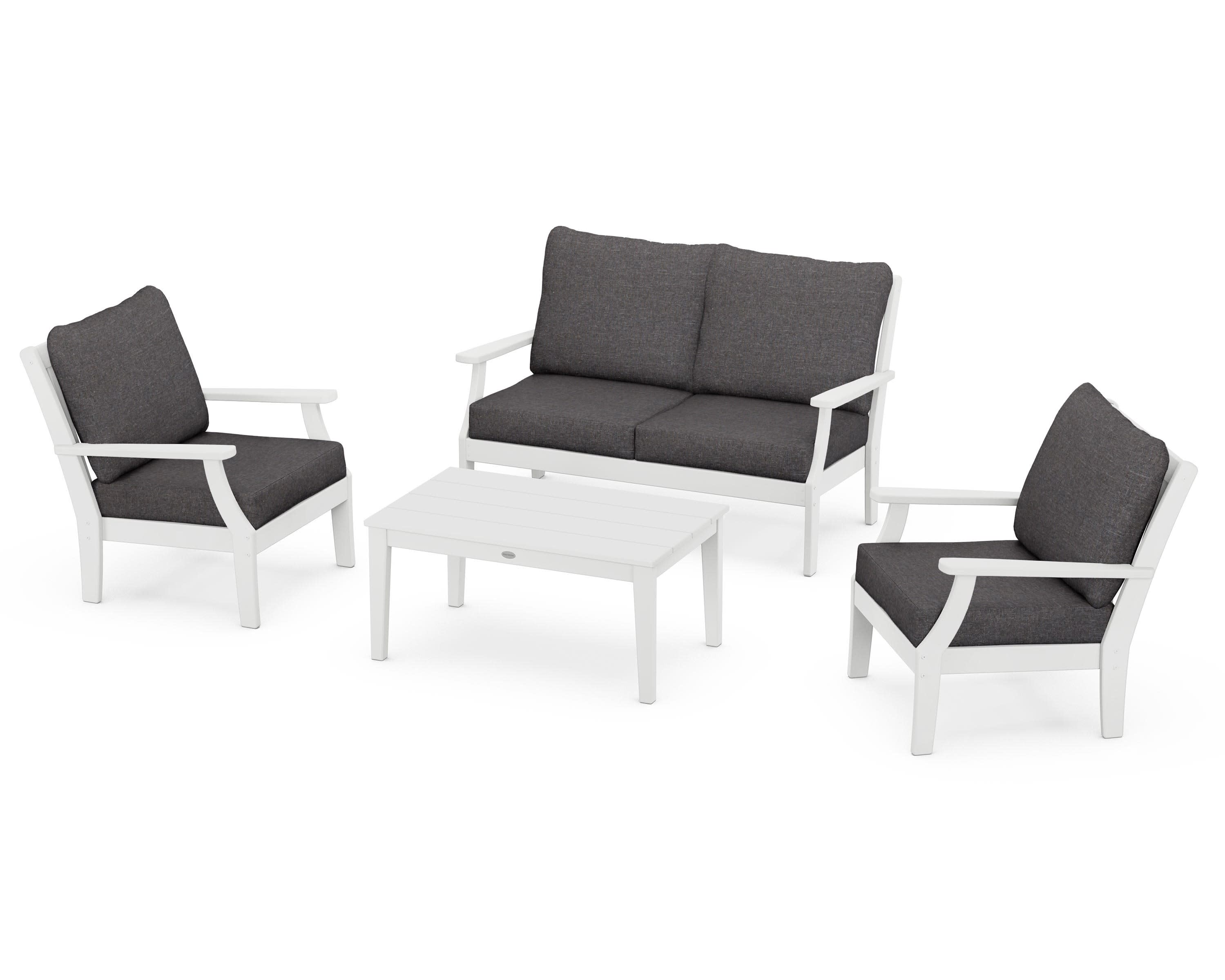 Braxton 4-Piece Deep Seating Chair Set