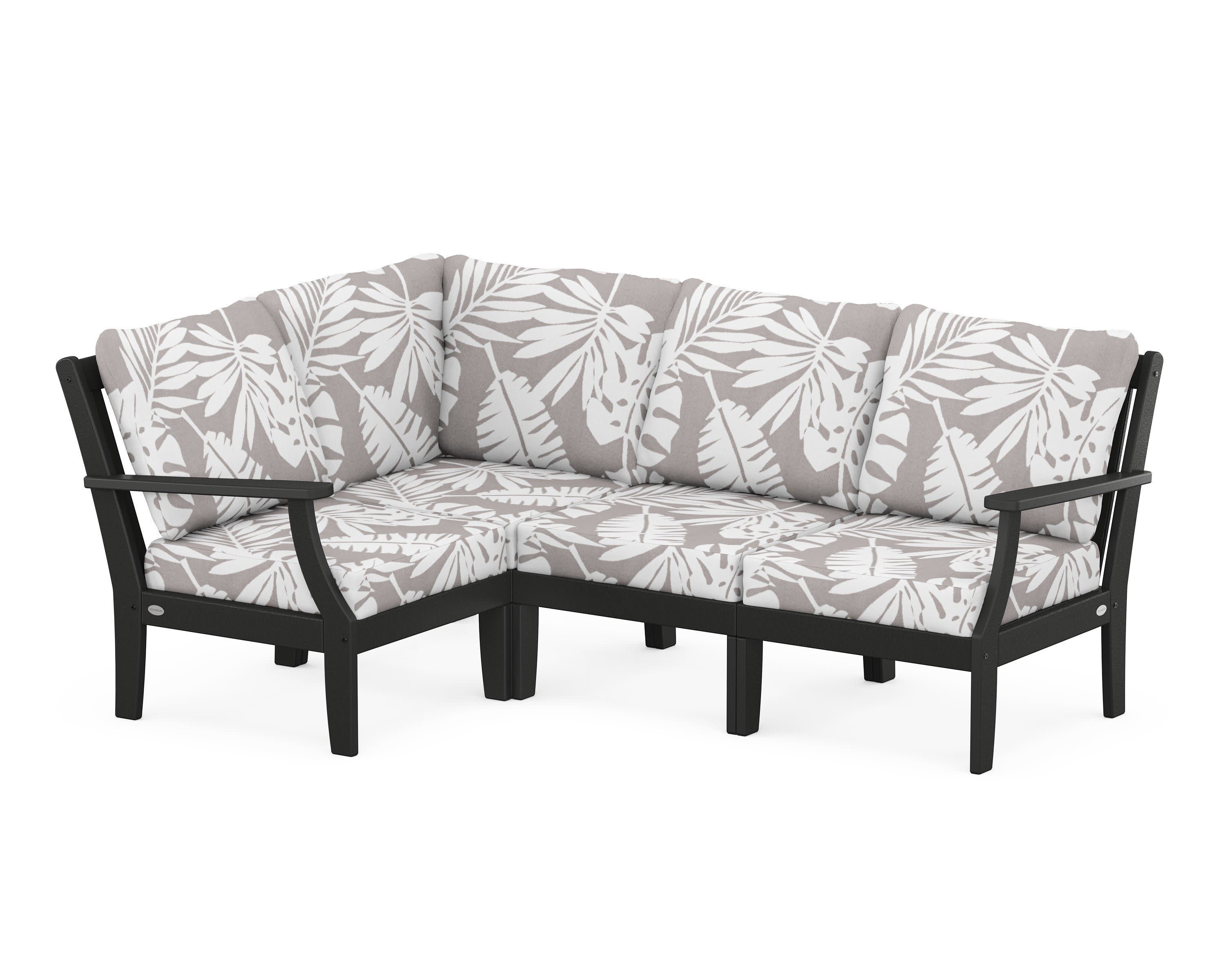 Braxton Modular 4-Piece Deep Seating Set