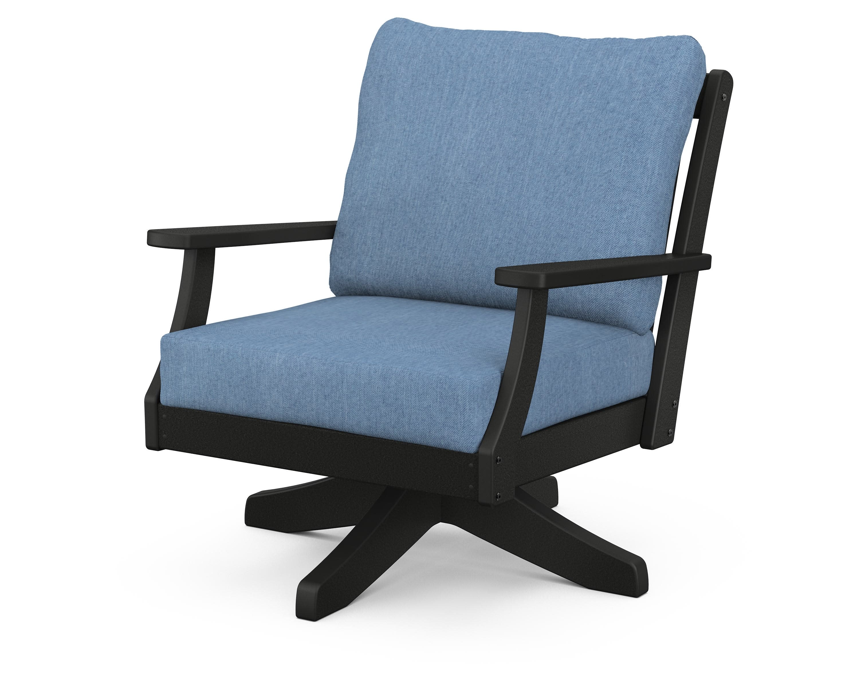 Braxton Deep Seating Swivel Chair