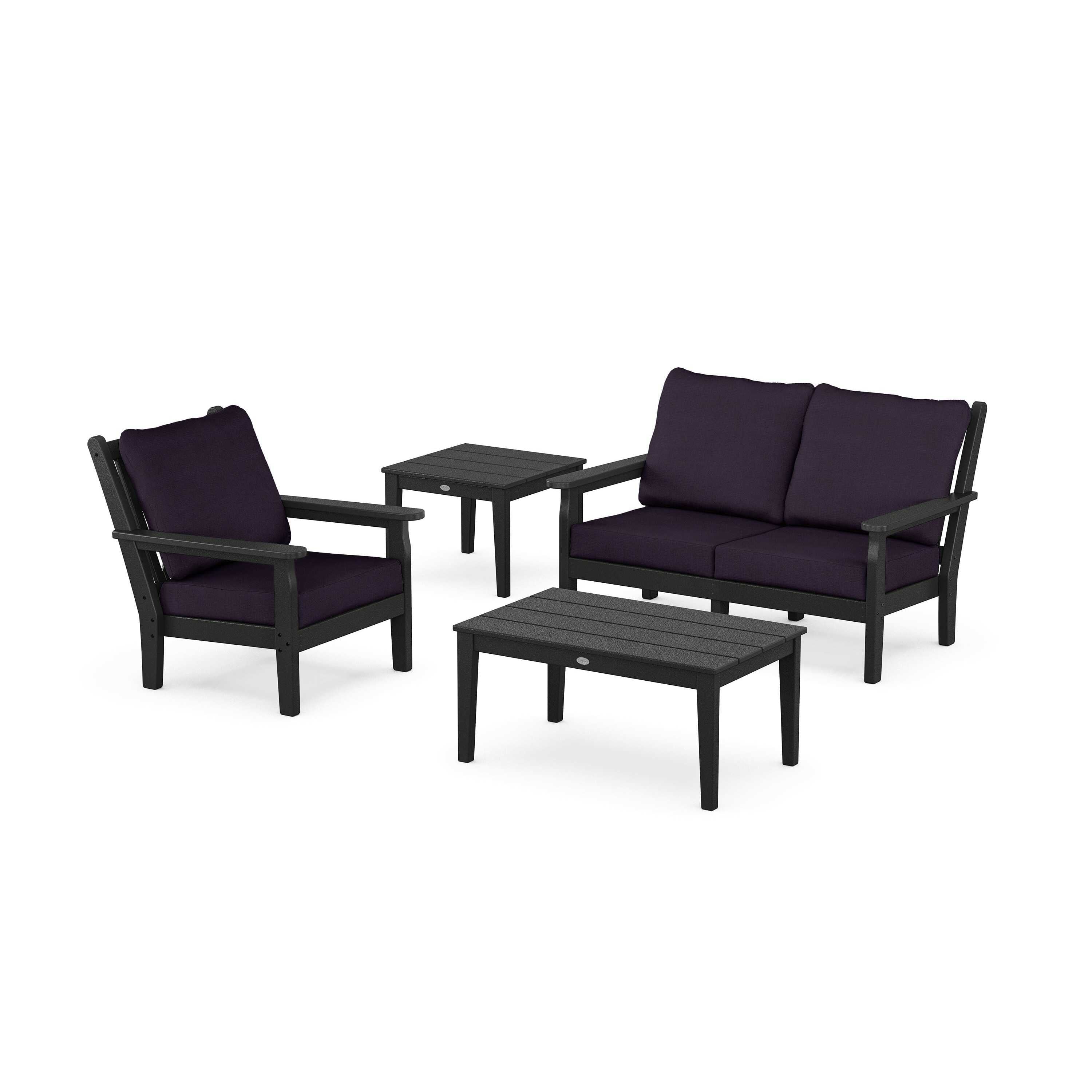 Chippendale 4-Piece Deep Seating Set