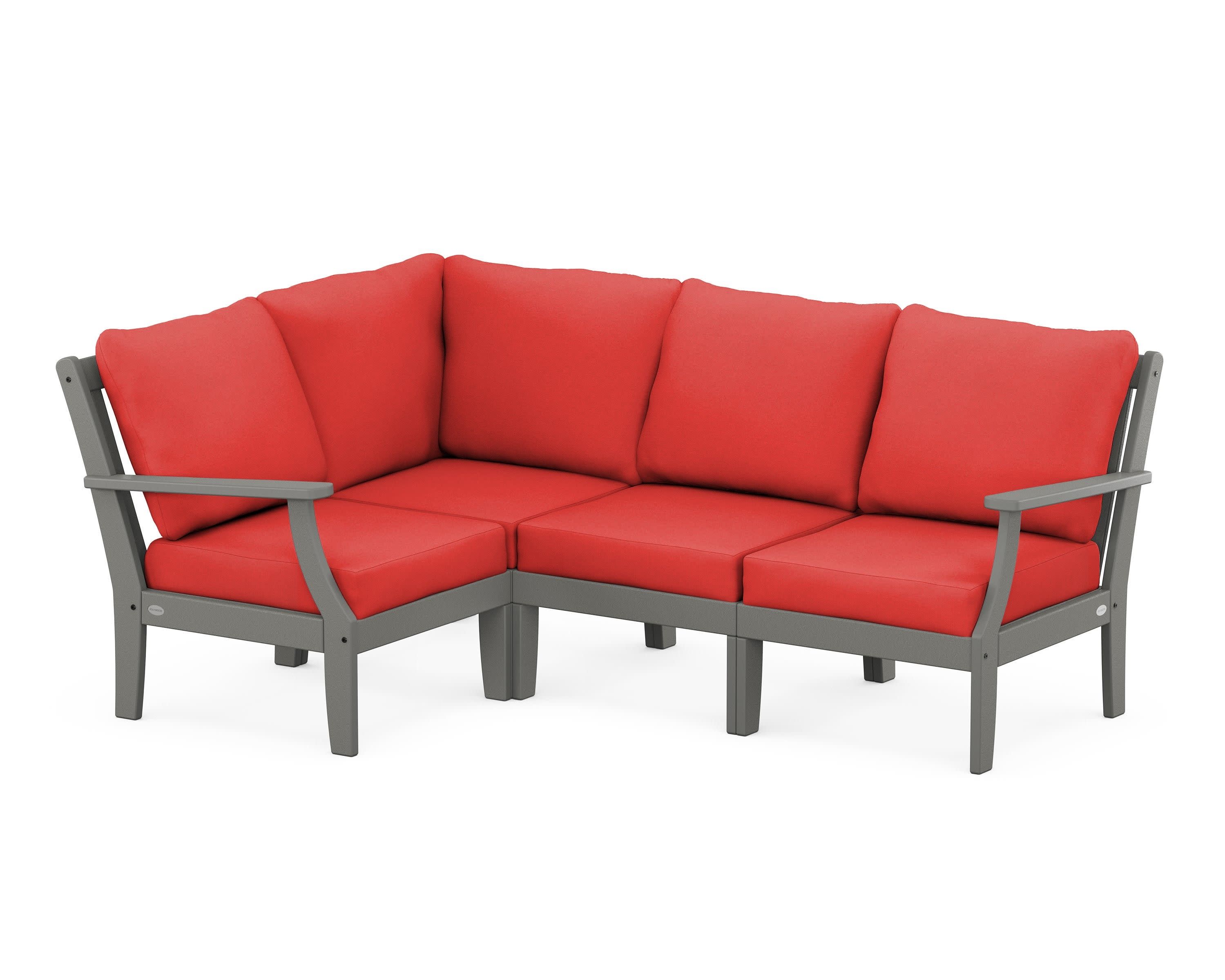 Braxton Modular 4-Piece Deep Seating Set