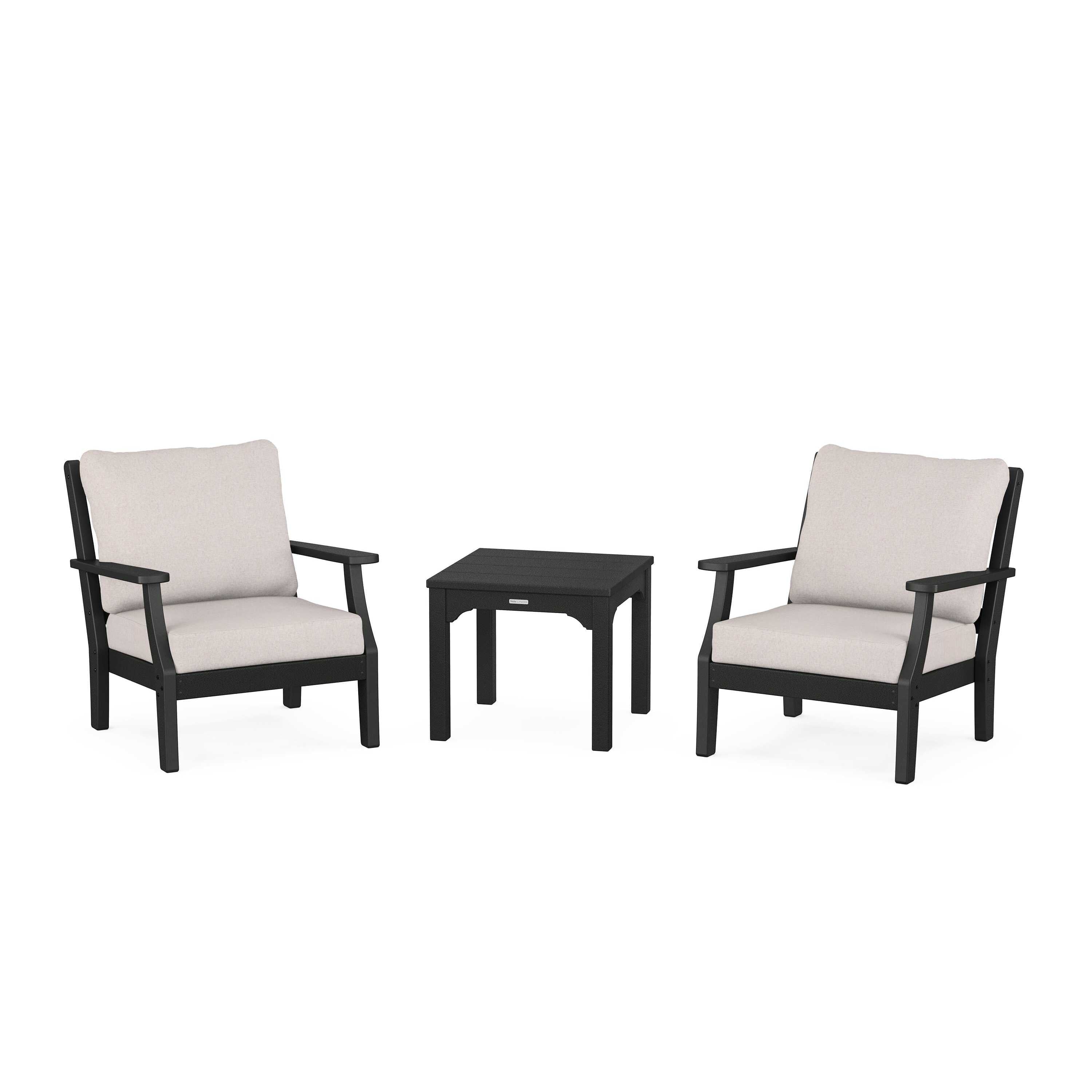 Chinoiserie 3-Piece Deep Seating Set