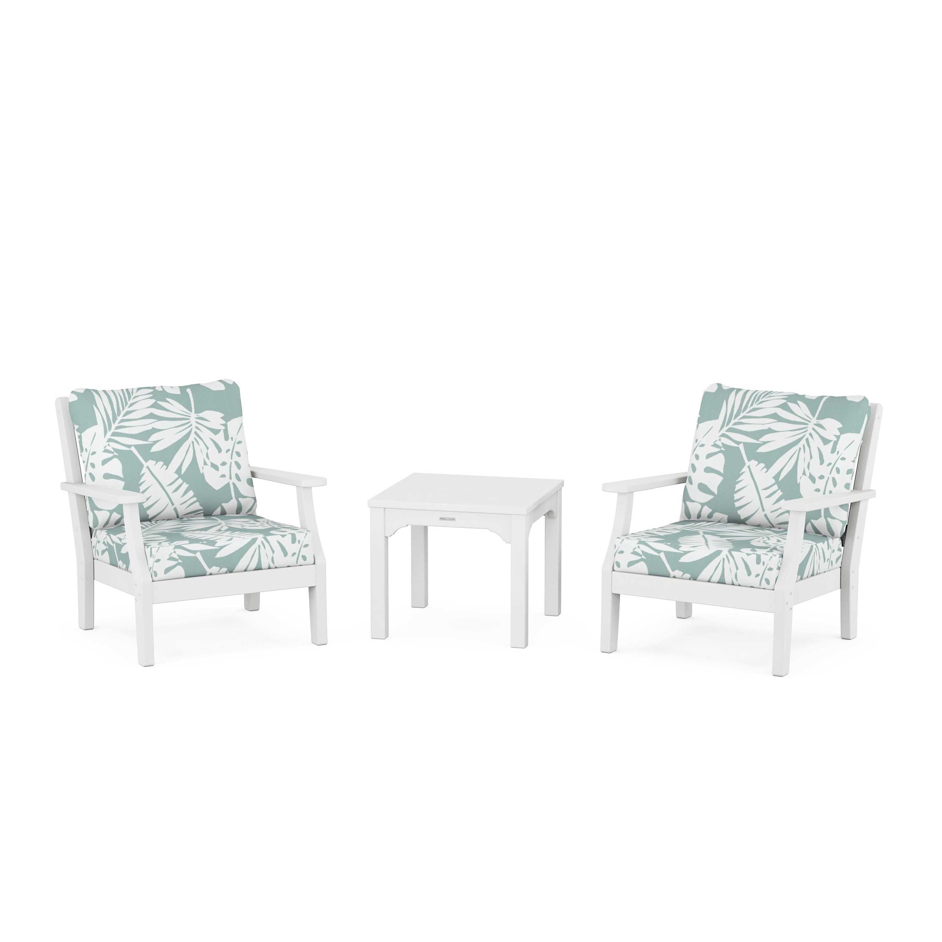 Chinoiserie 3-Piece Deep Seating Set