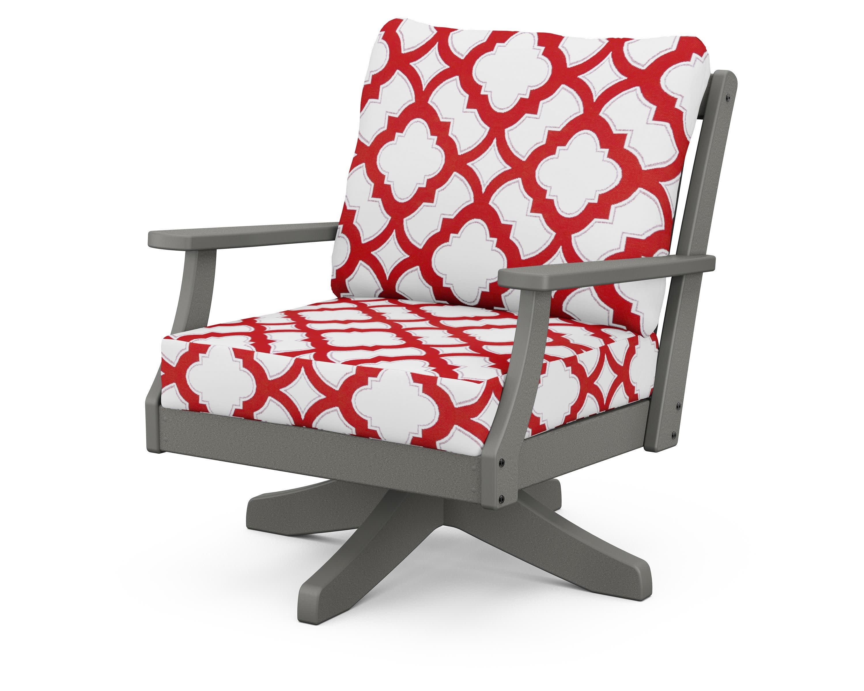 Braxton Deep Seating Swivel Chair