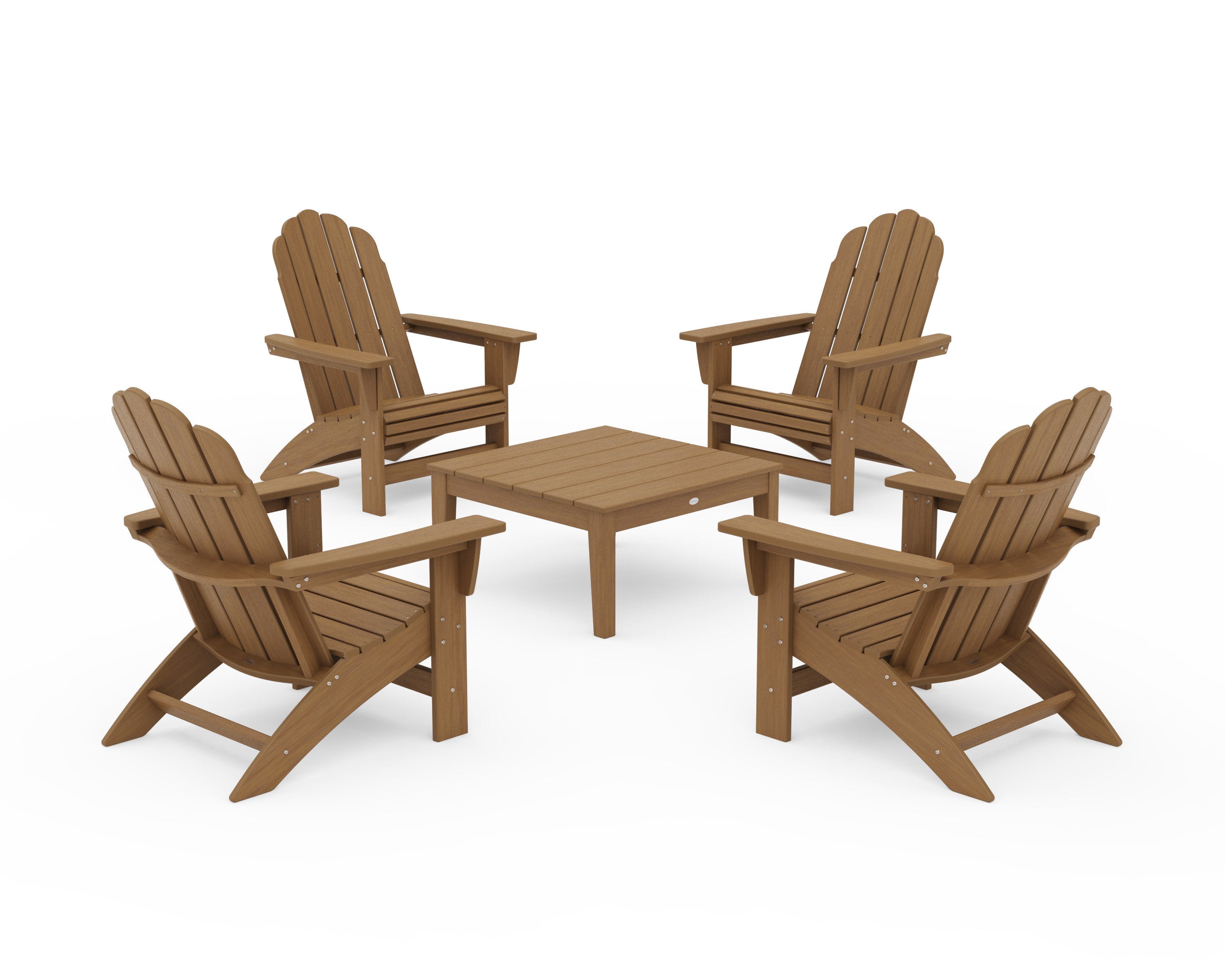 5-Piece Vineyard Grand Adirondack Chair Conversation Group