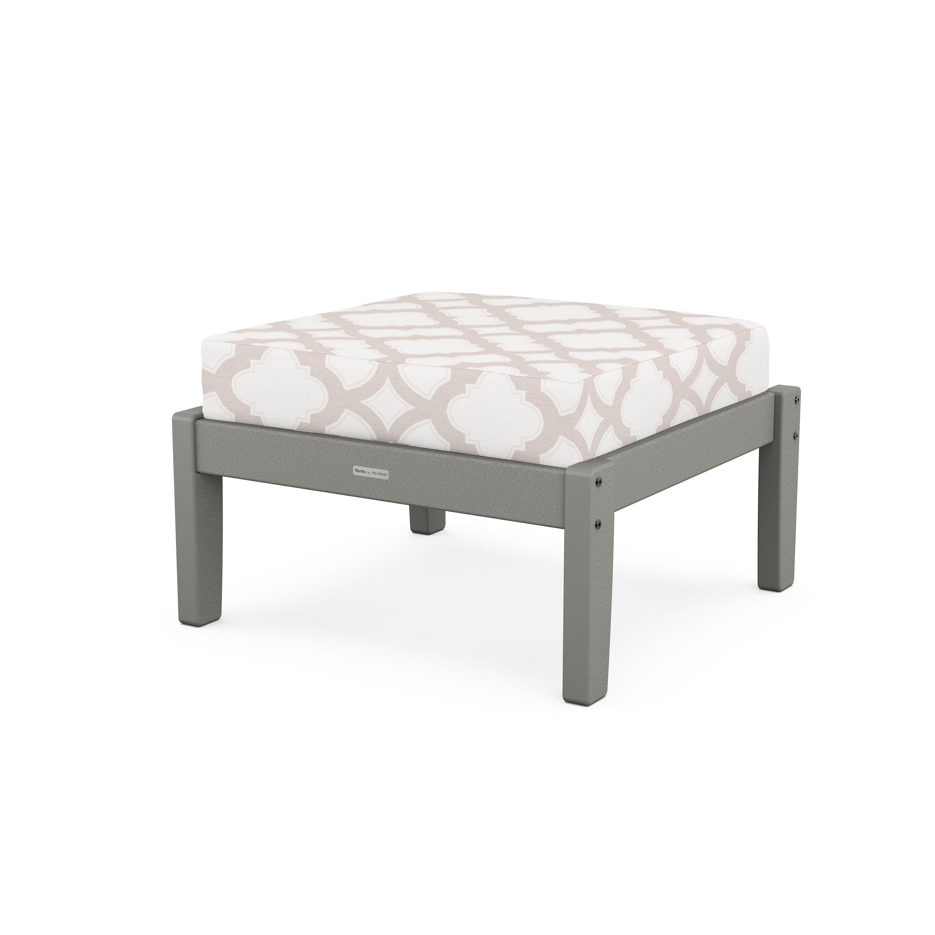 Chinoiserie Deep Seating Ottoman