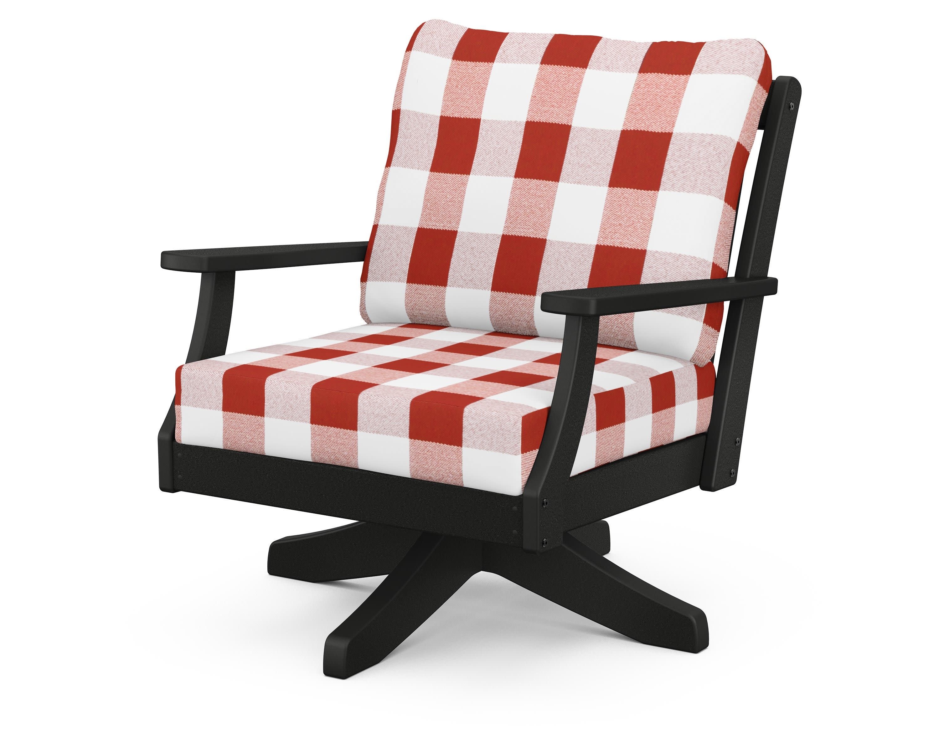 Braxton Deep Seating Swivel Chair