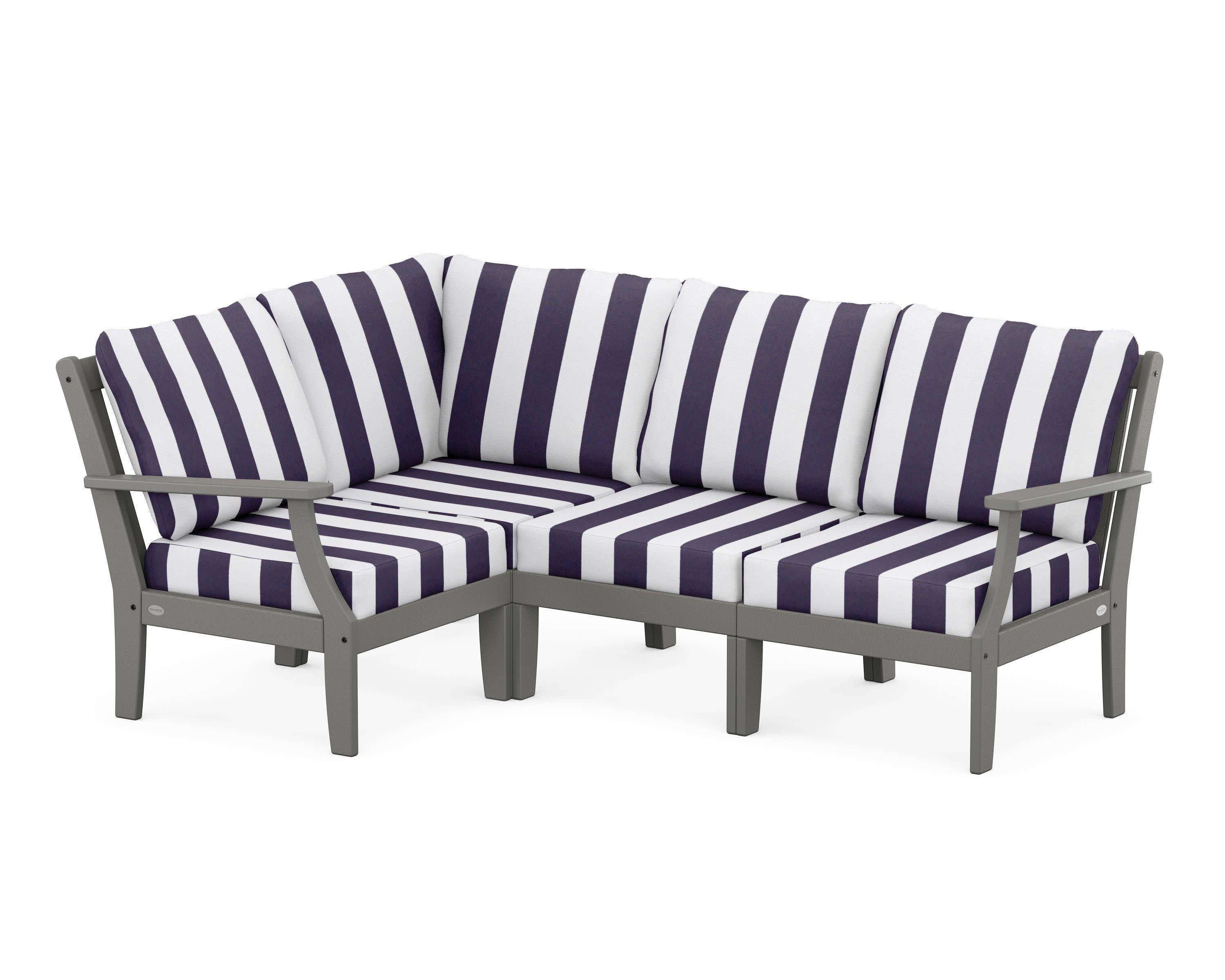 Braxton Modular 4-Piece Deep Seating Set