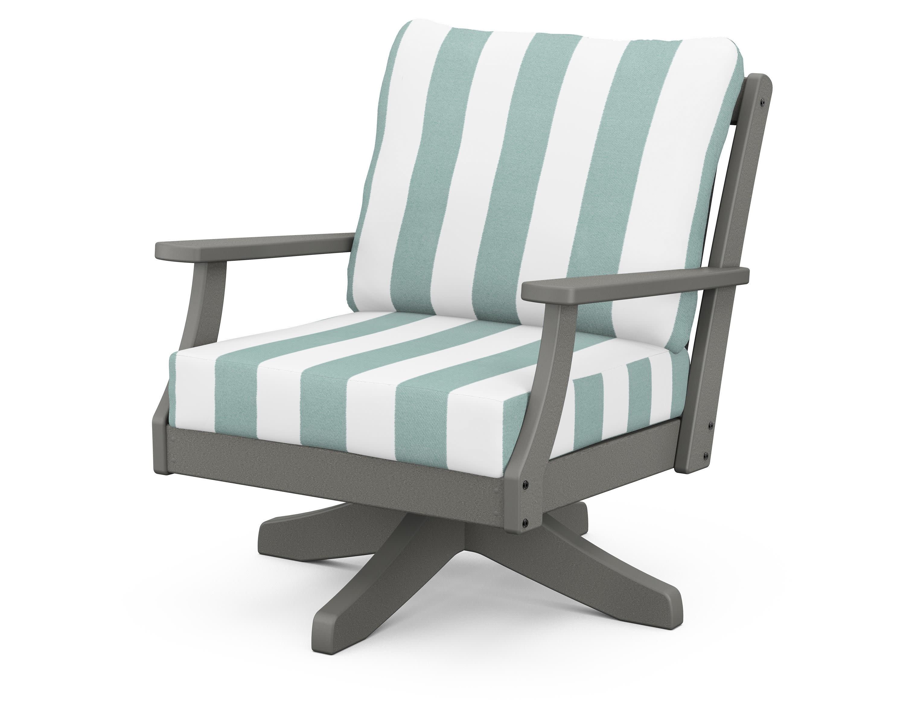 Braxton Deep Seating Swivel Chair