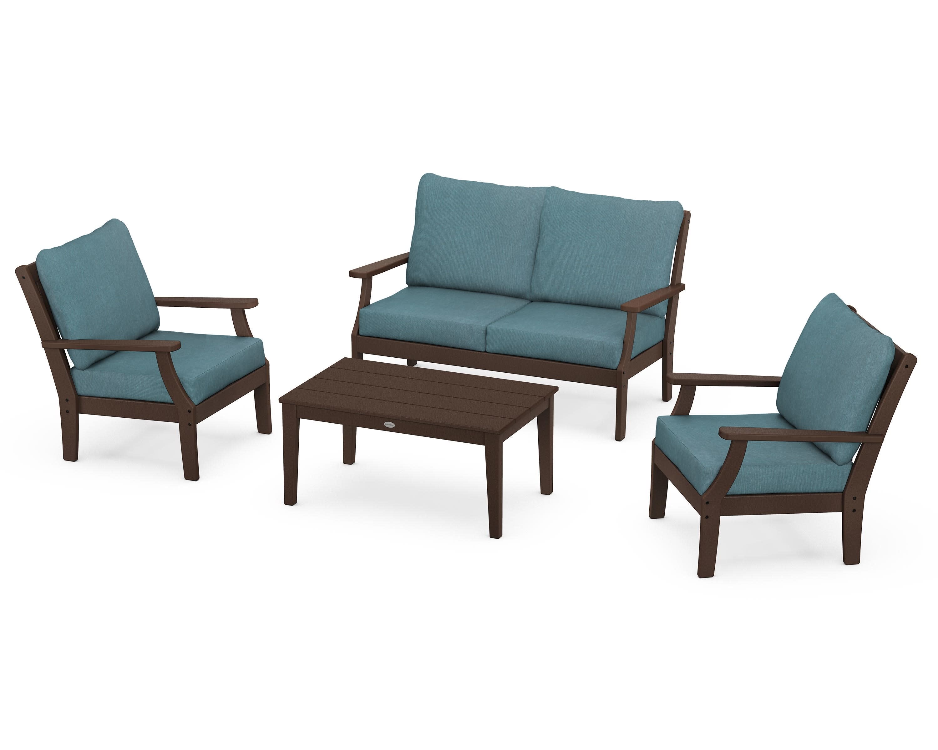Braxton 4-Piece Deep Seating Chair Set