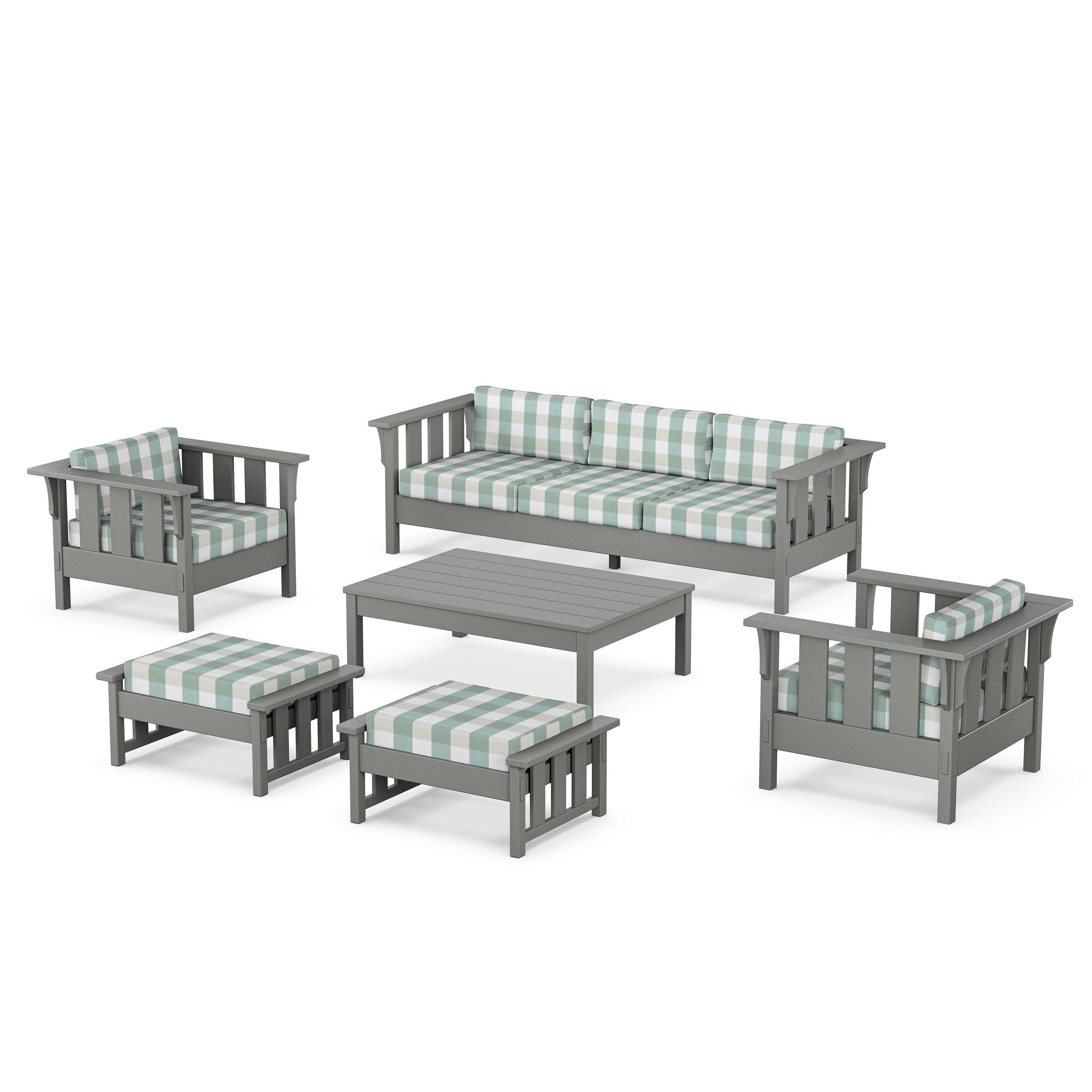 Acadia 6-Piece Lounge Sofa Set
