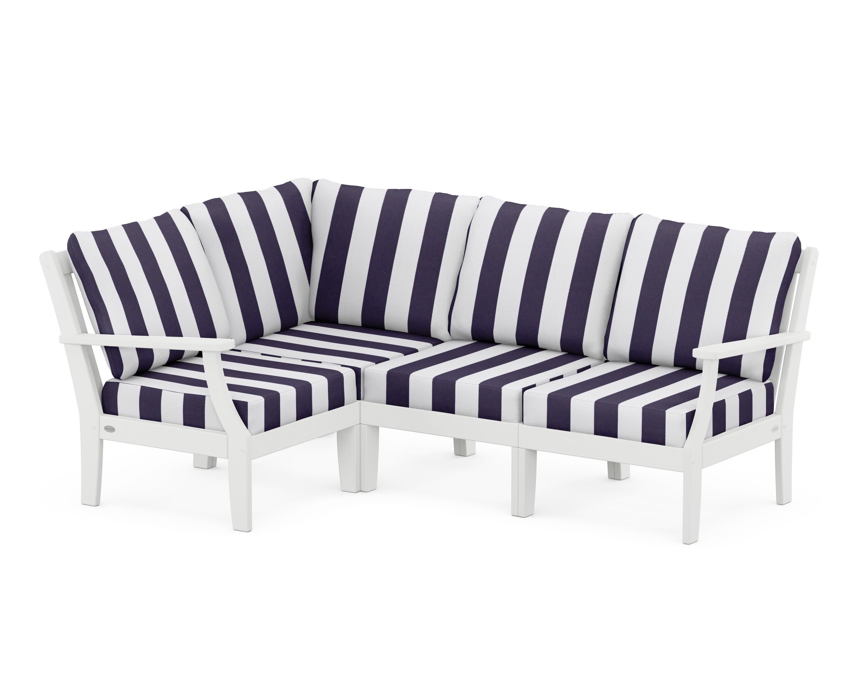 Braxton Modular 4-Piece Deep Seating Set