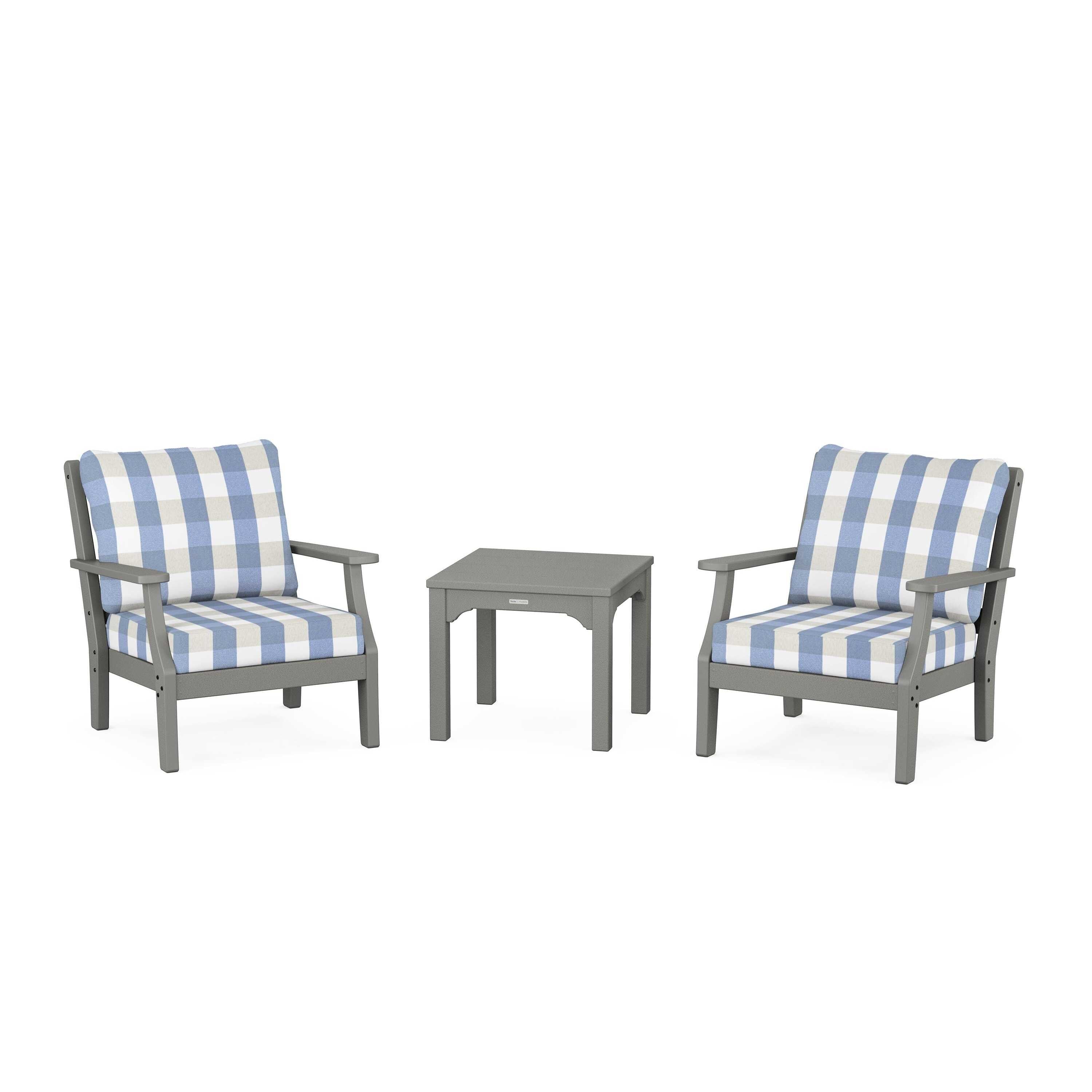 Chinoiserie 3-Piece Deep Seating Set