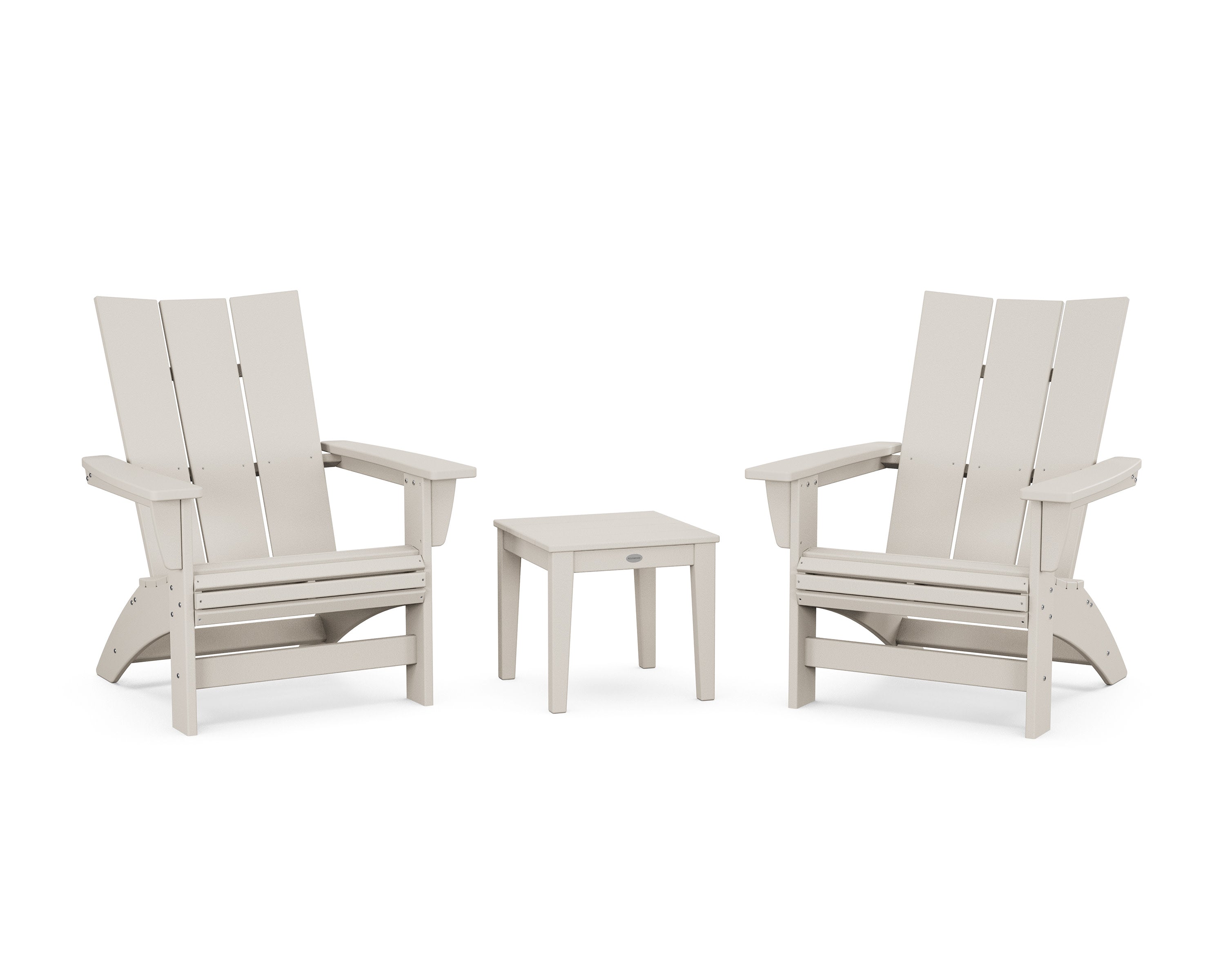 3-Piece Modern Grand Adirondack Set