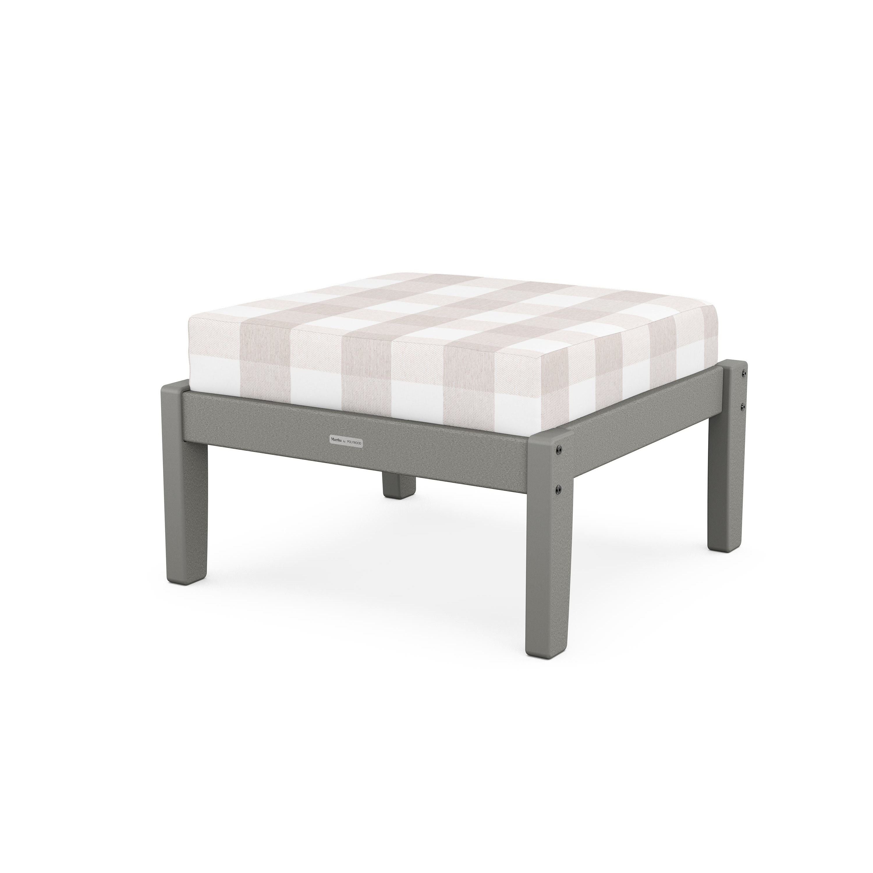 Chinoiserie Deep Seating Ottoman