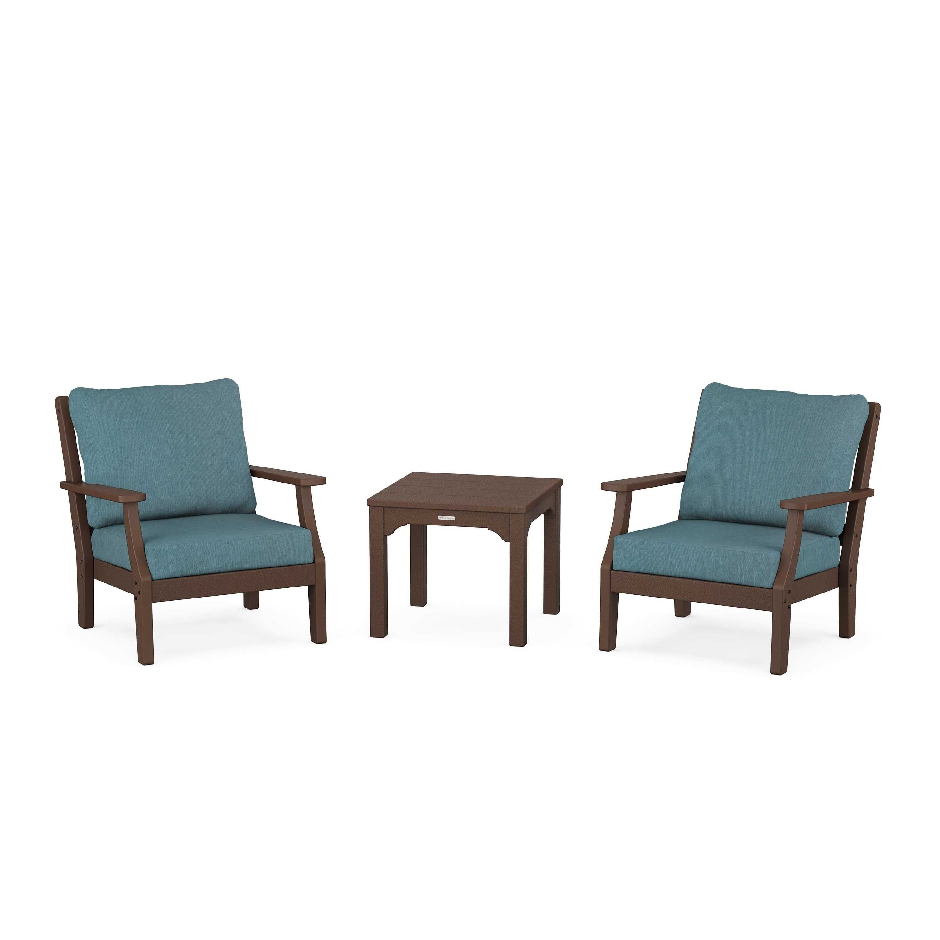 Chinoiserie 3-Piece Deep Seating Set