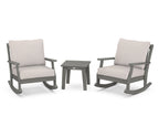 Braxton 3-Piece Deep Seating Rocker Set