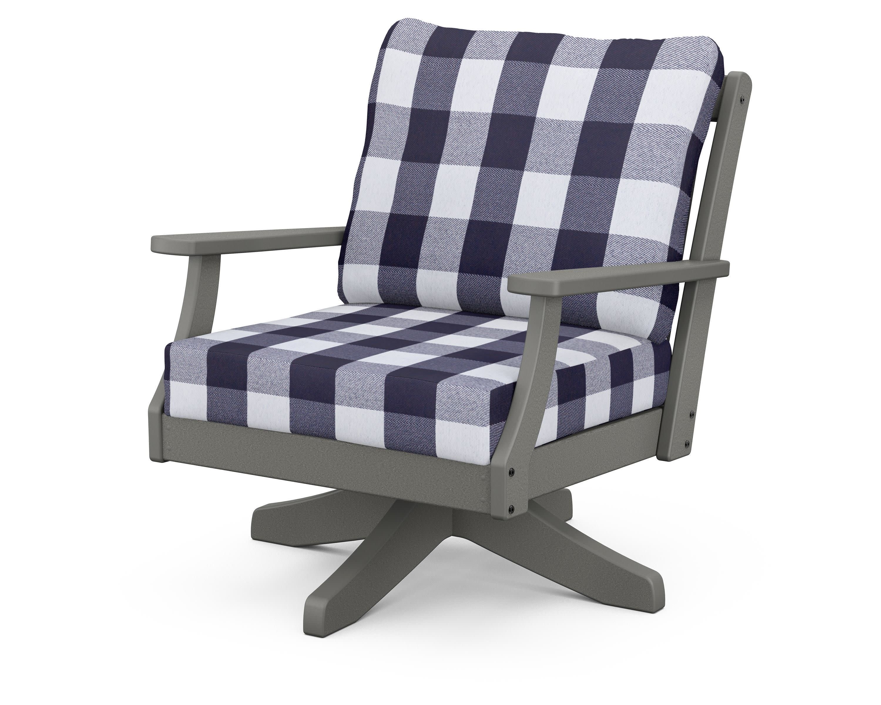 Braxton Deep Seating Swivel Chair