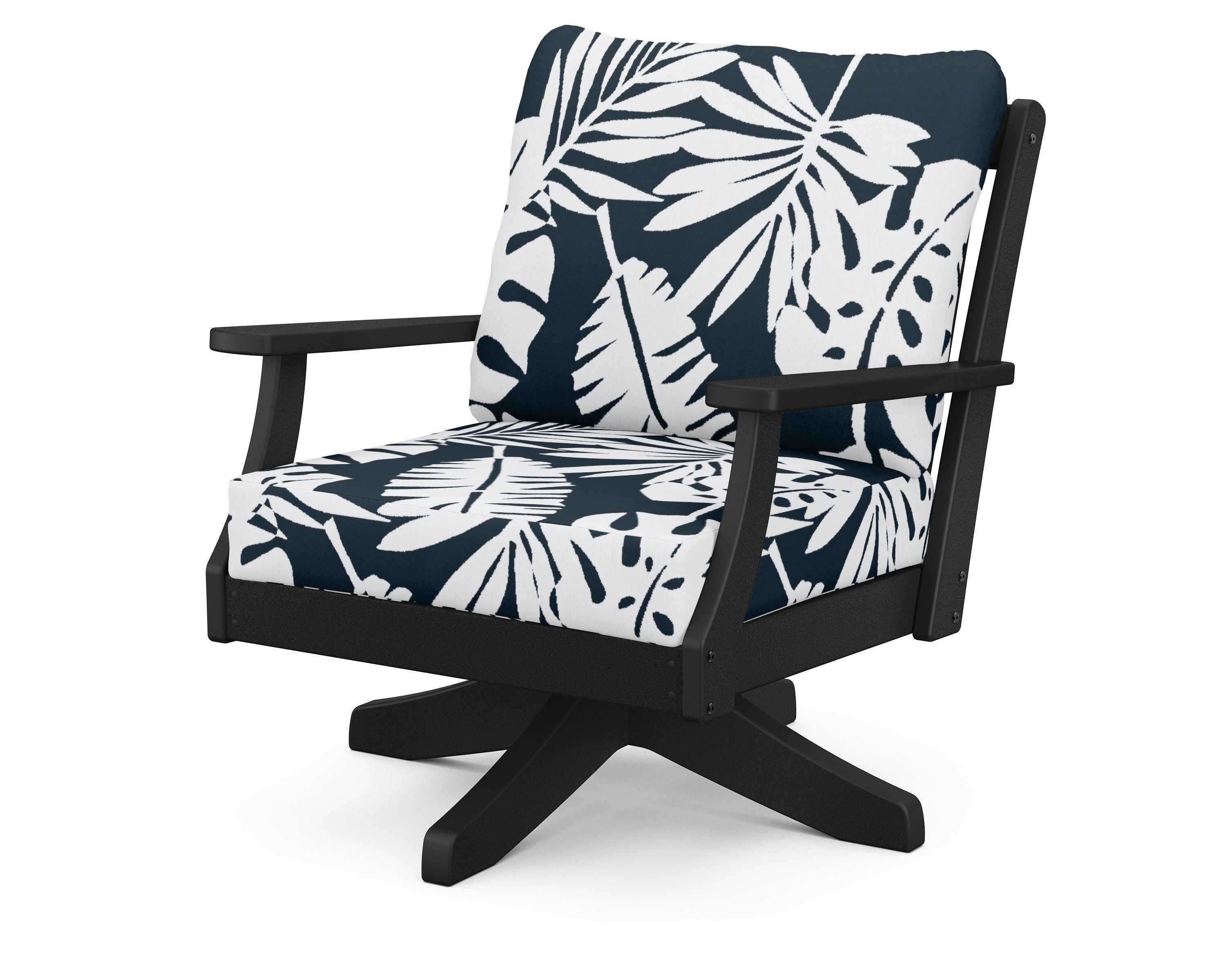 Braxton Deep Seating Swivel Chair