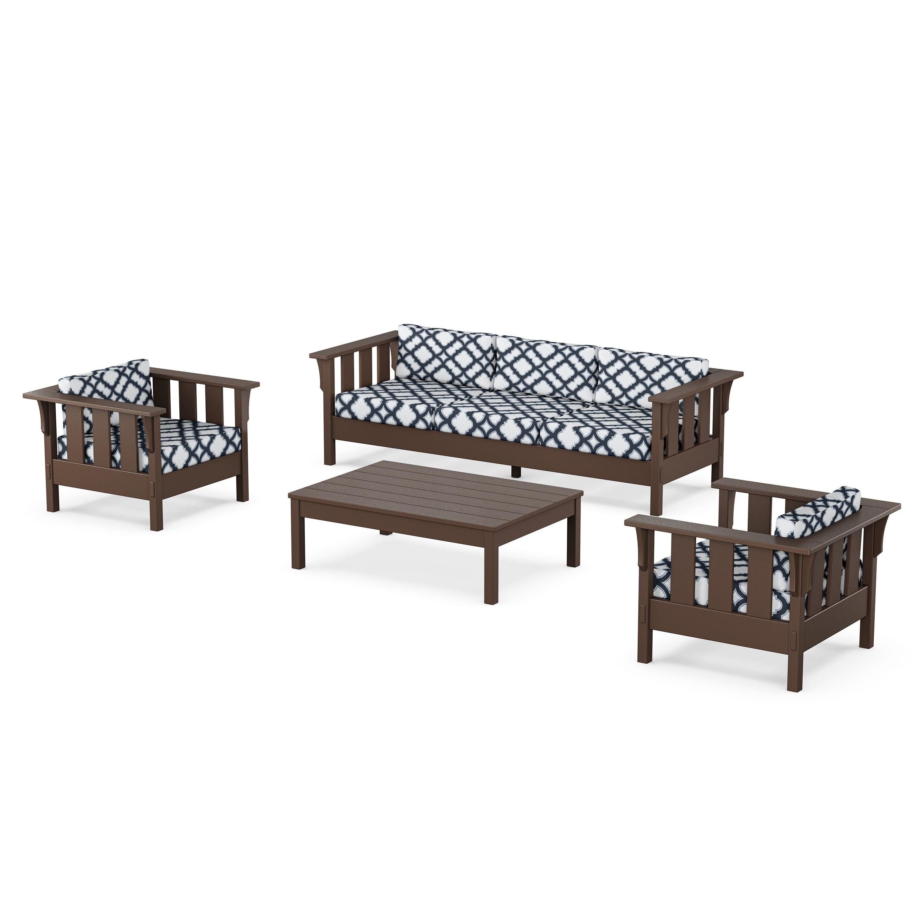 Acadia 4-Piece Deep Seating Set with Sofa
