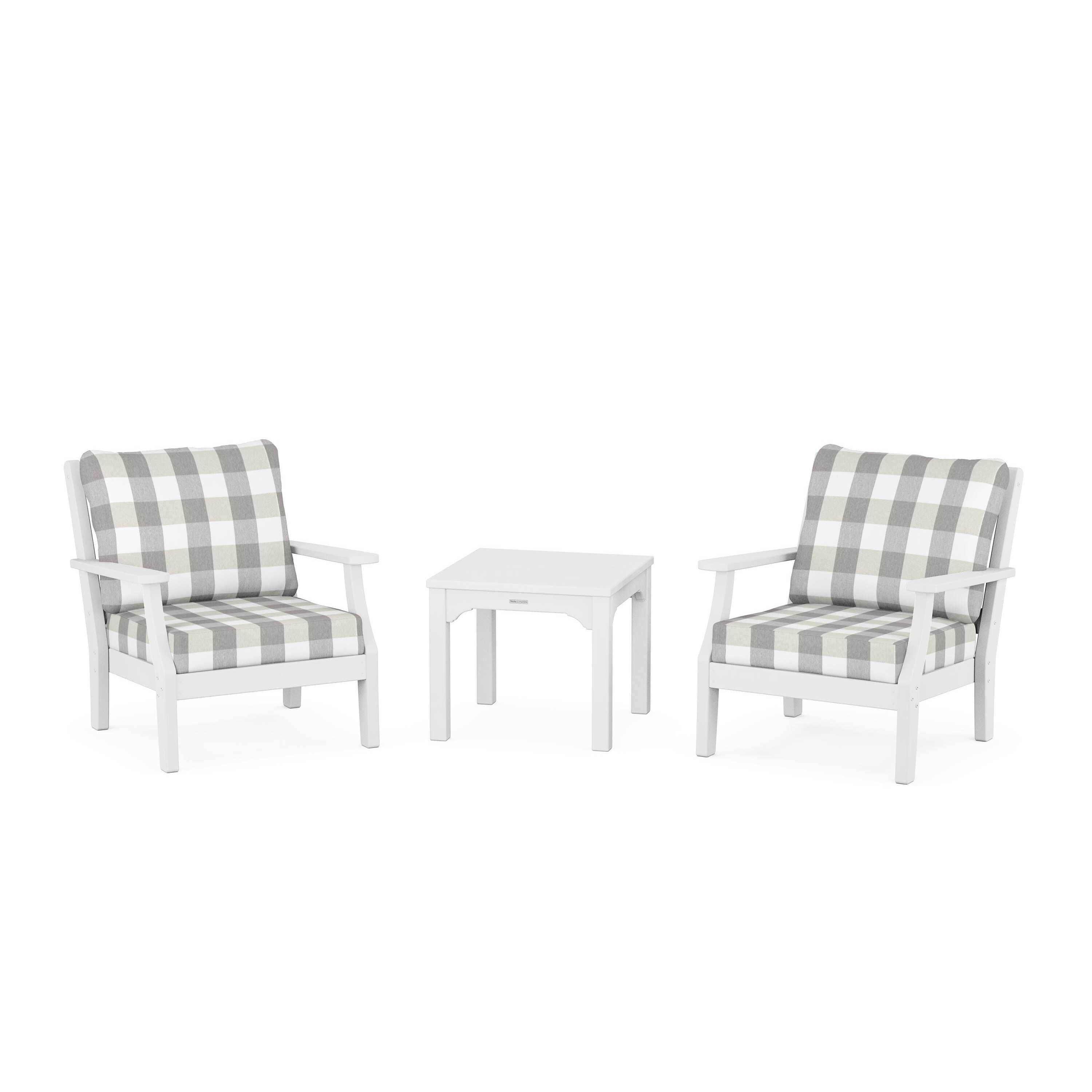 Chinoiserie 3-Piece Deep Seating Set