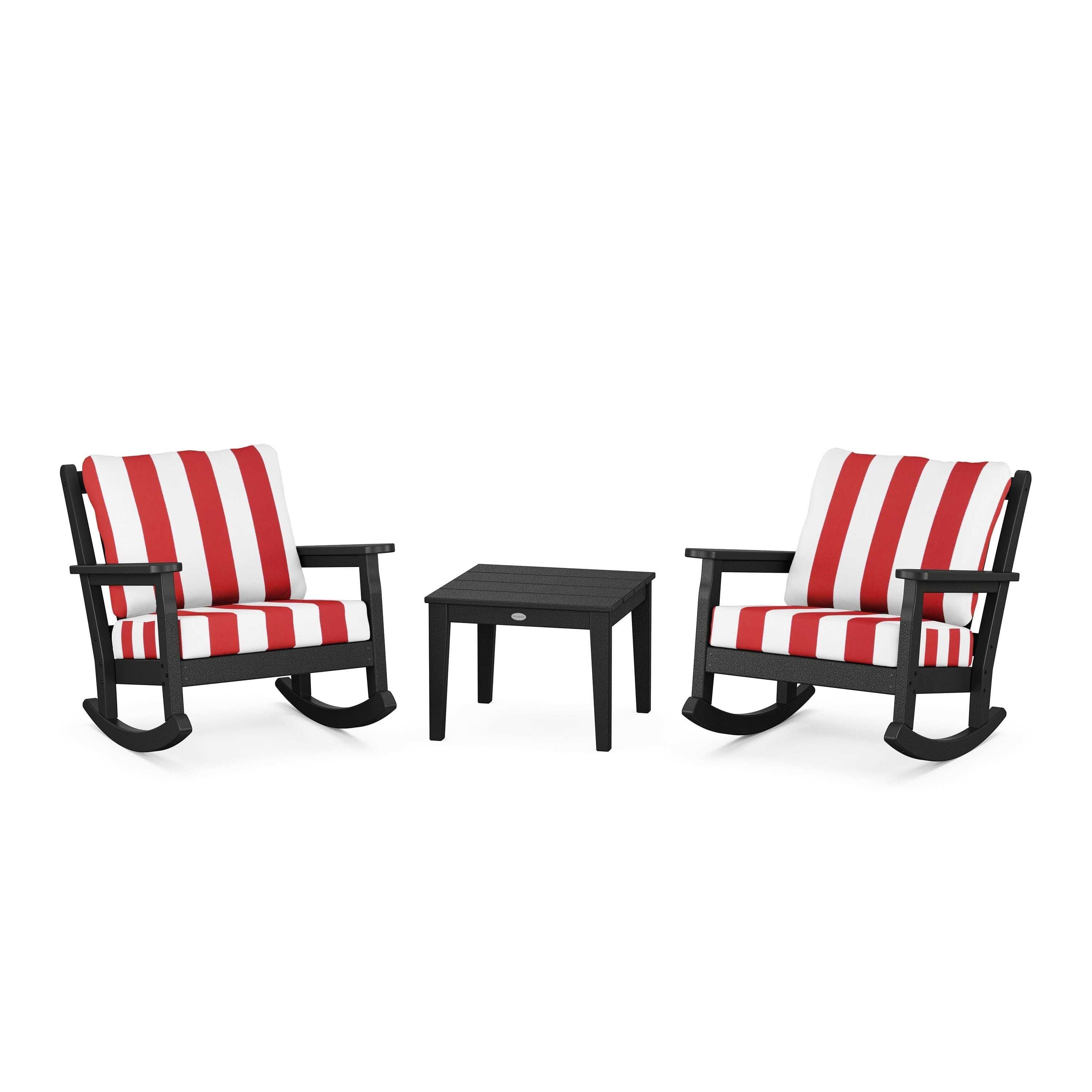 Chippendale 3-Piece Deep Seating Rocker Set