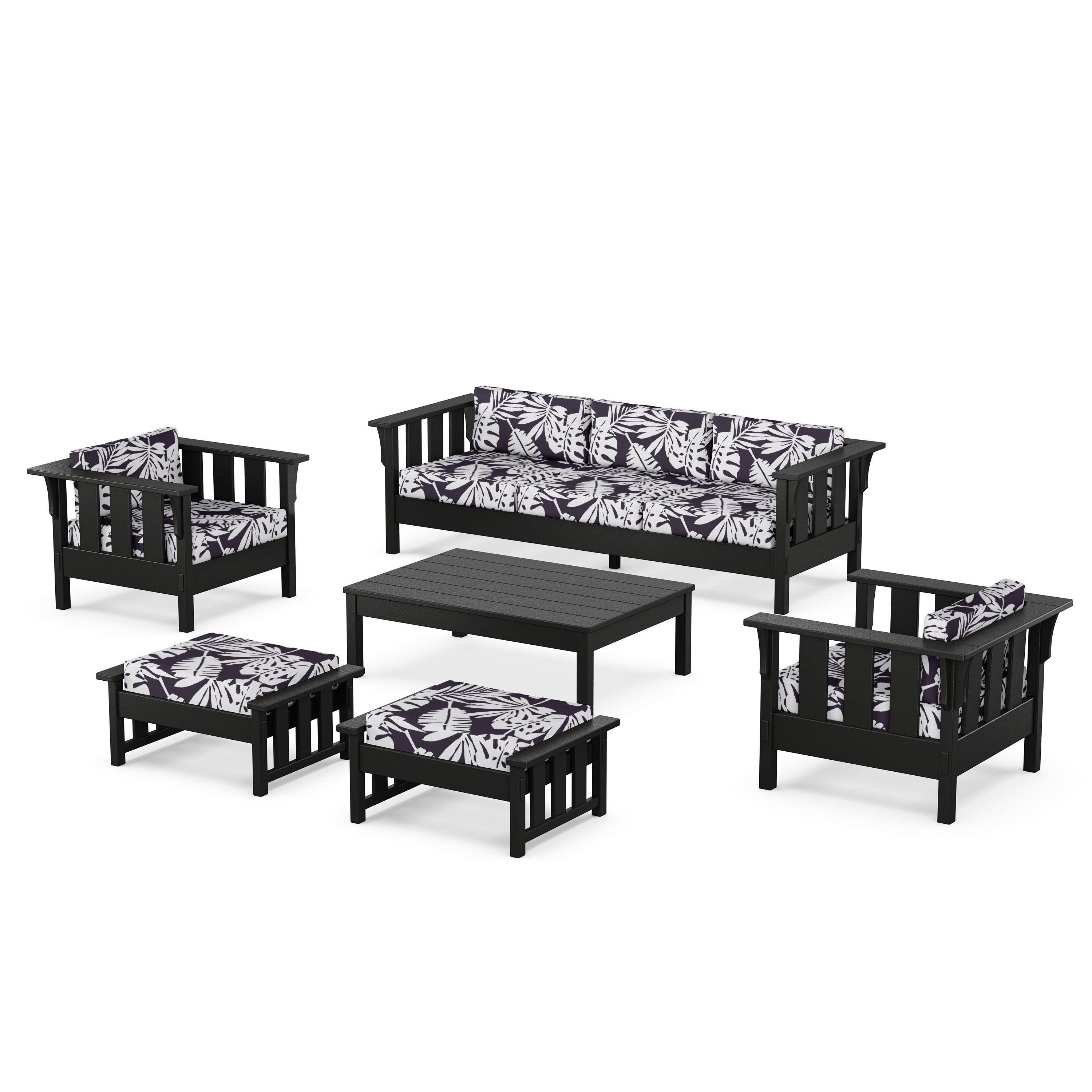 Acadia 6-Piece Lounge Sofa Set