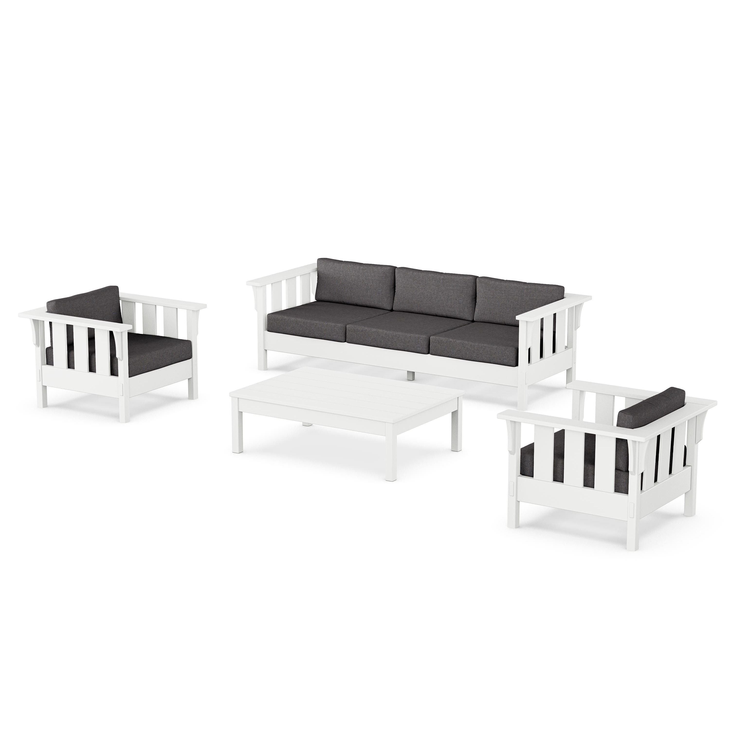 Acadia 4-Piece Deep Seating Set with Sofa