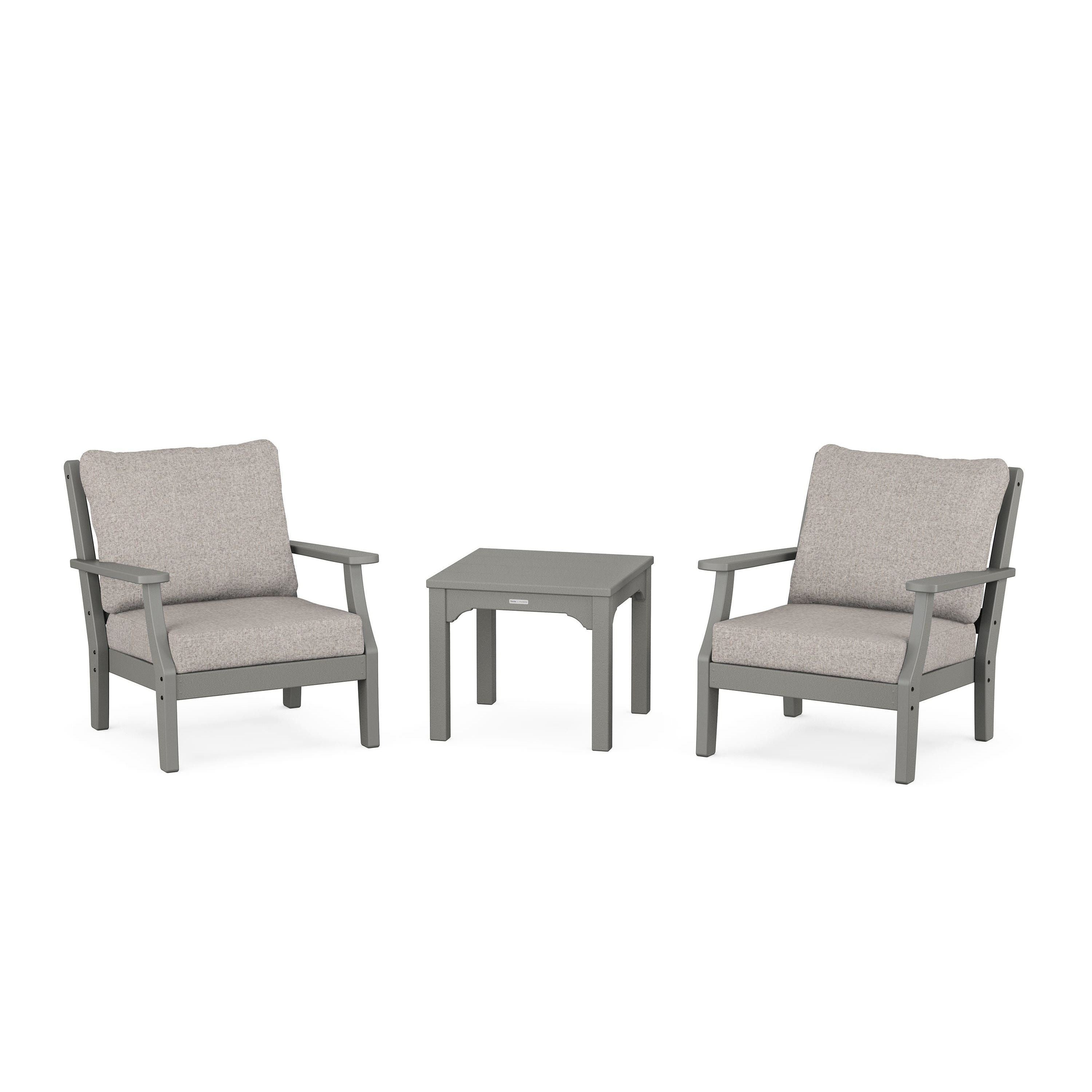 Chinoiserie 3-Piece Deep Seating Set