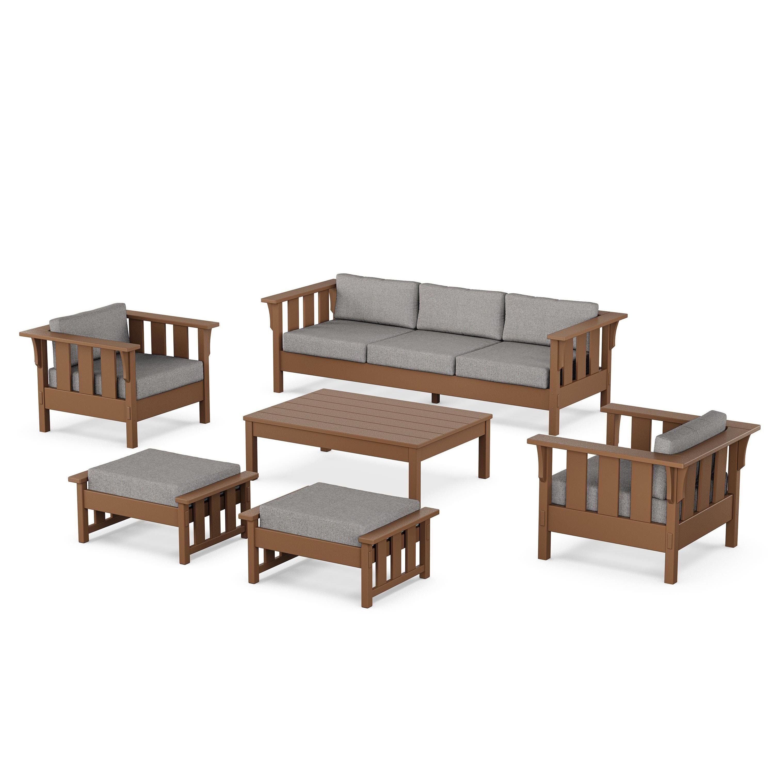 Acadia 6-Piece Lounge Sofa Set